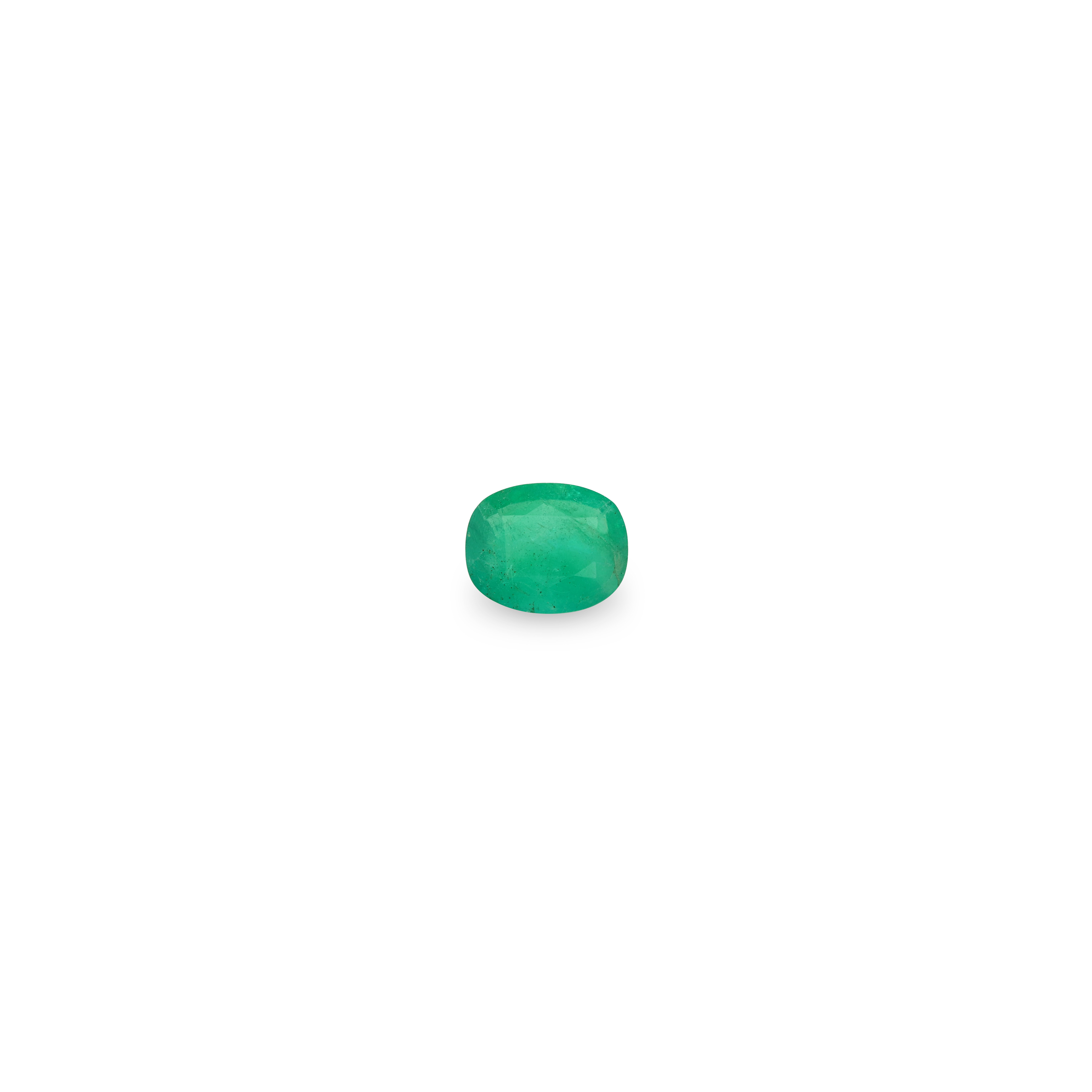 2.56ct Cushion Cut Zambian Emerald