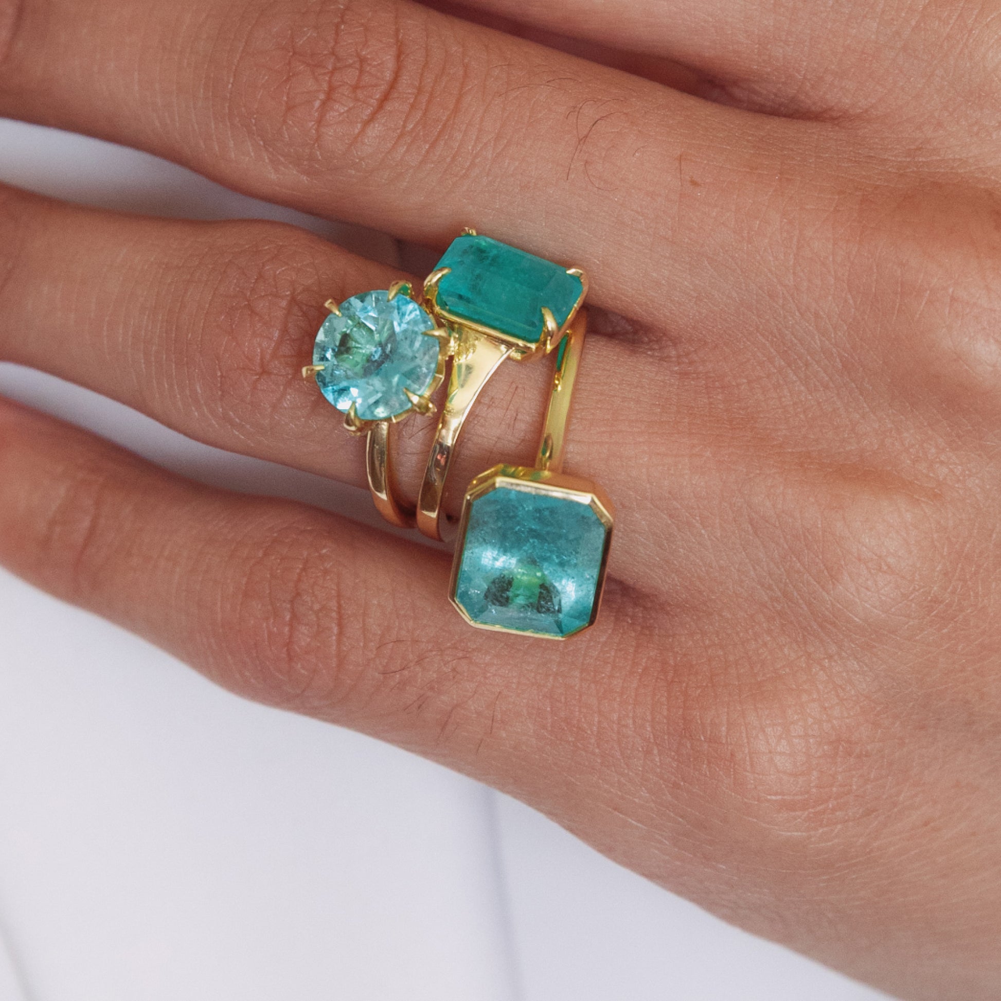 2.81ct Muzo Emerald Neena Ring