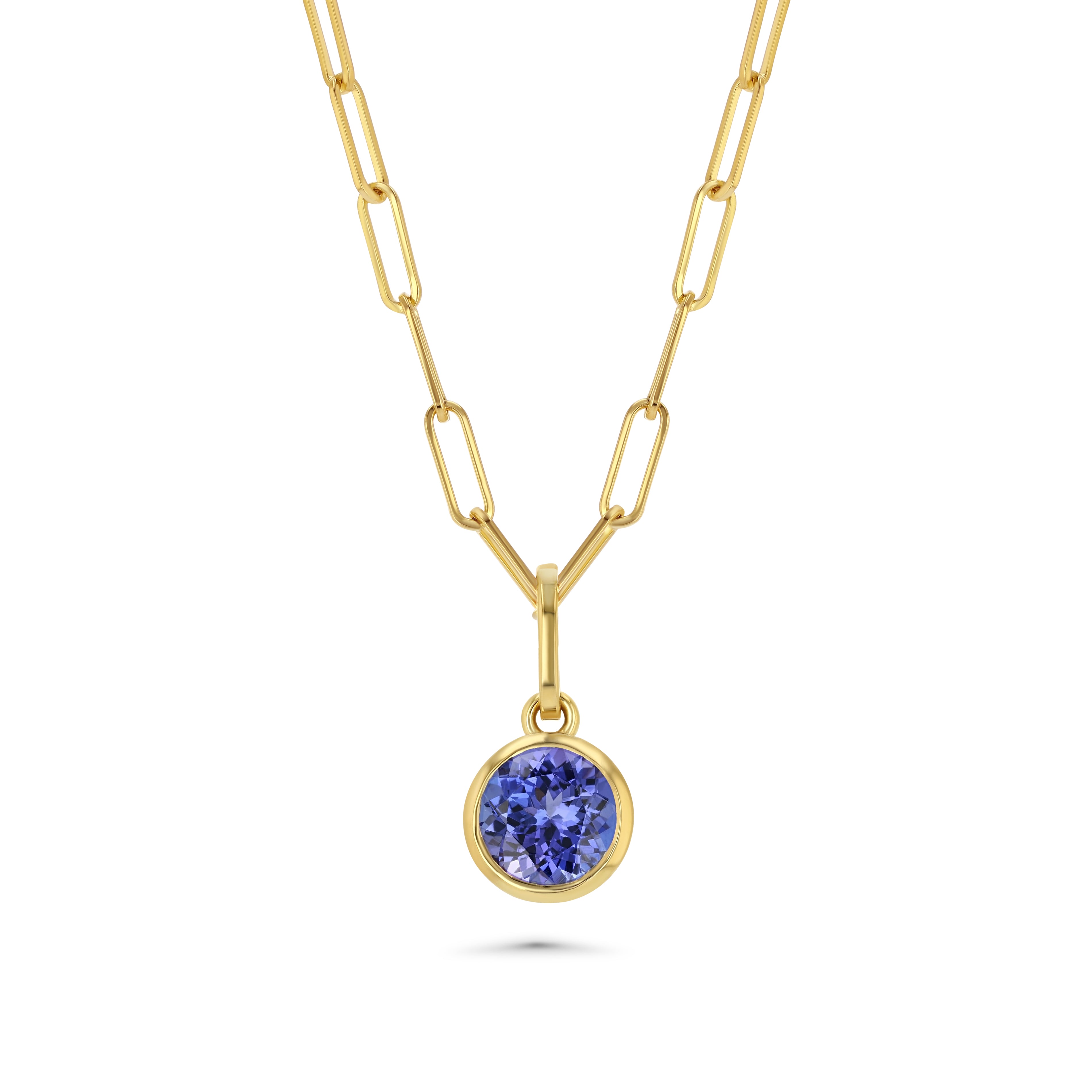 1.65ct Tanzanite Bezel Set Charm
