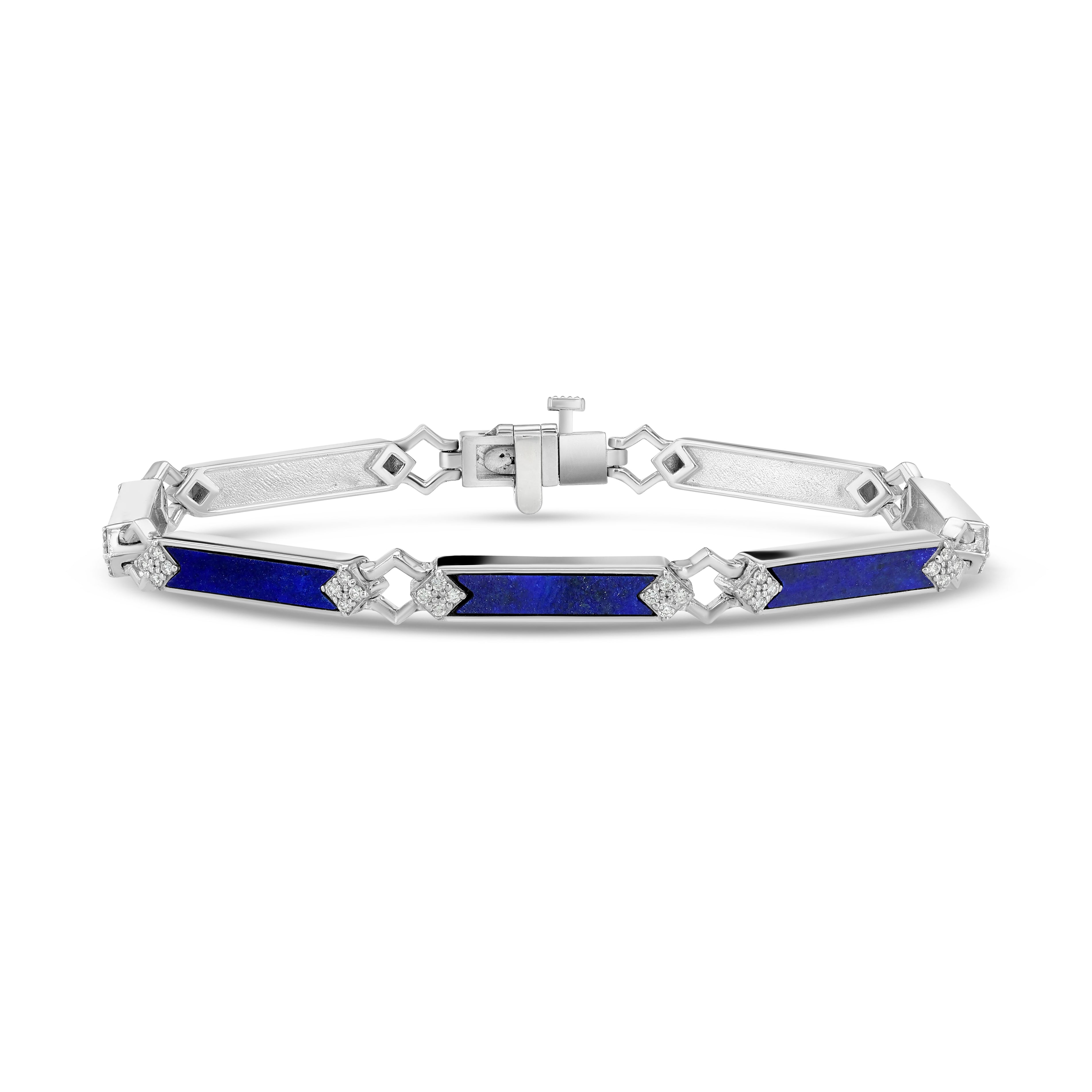 Starling x Meredith Peck Blueprint Lapis Bracelet