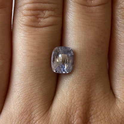 BESPOKE 3.05CT PERIWINKLE SAPPHIRE