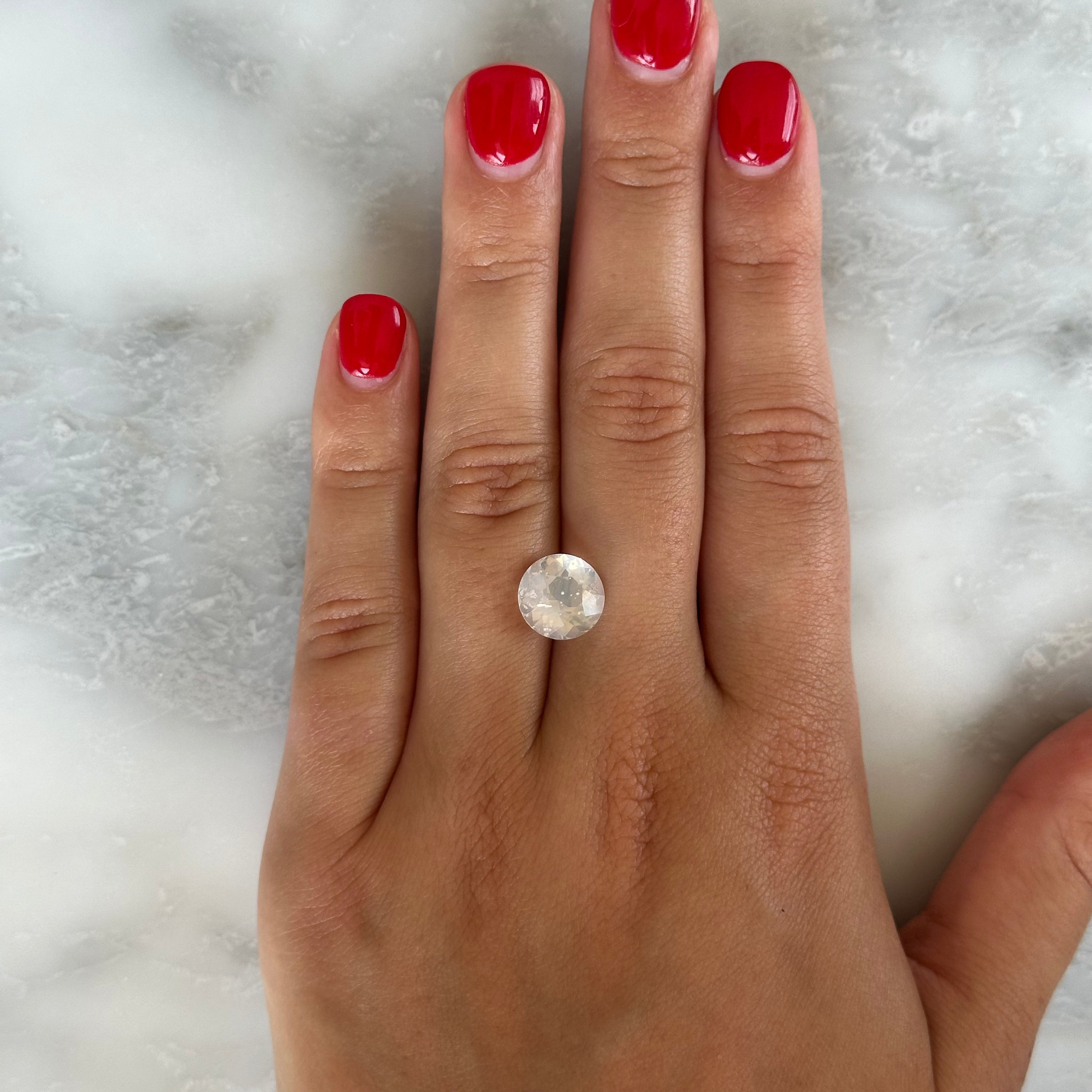 BESPOKE 3.23CT ROUND MOONSTONE