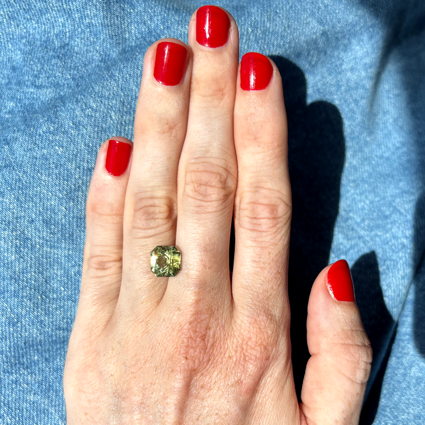 Bespoke 3.25ct Light Green Tourmaline