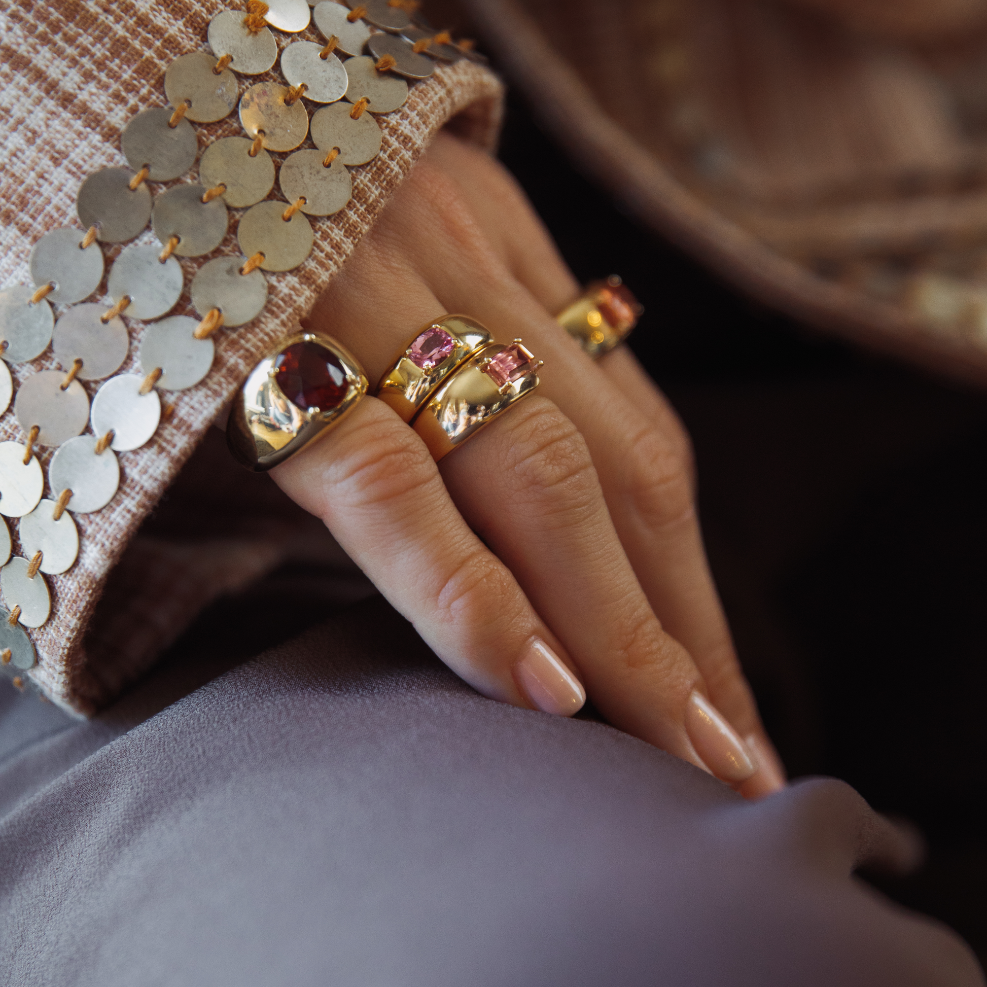 3.27ct Citrine Cloud Ring