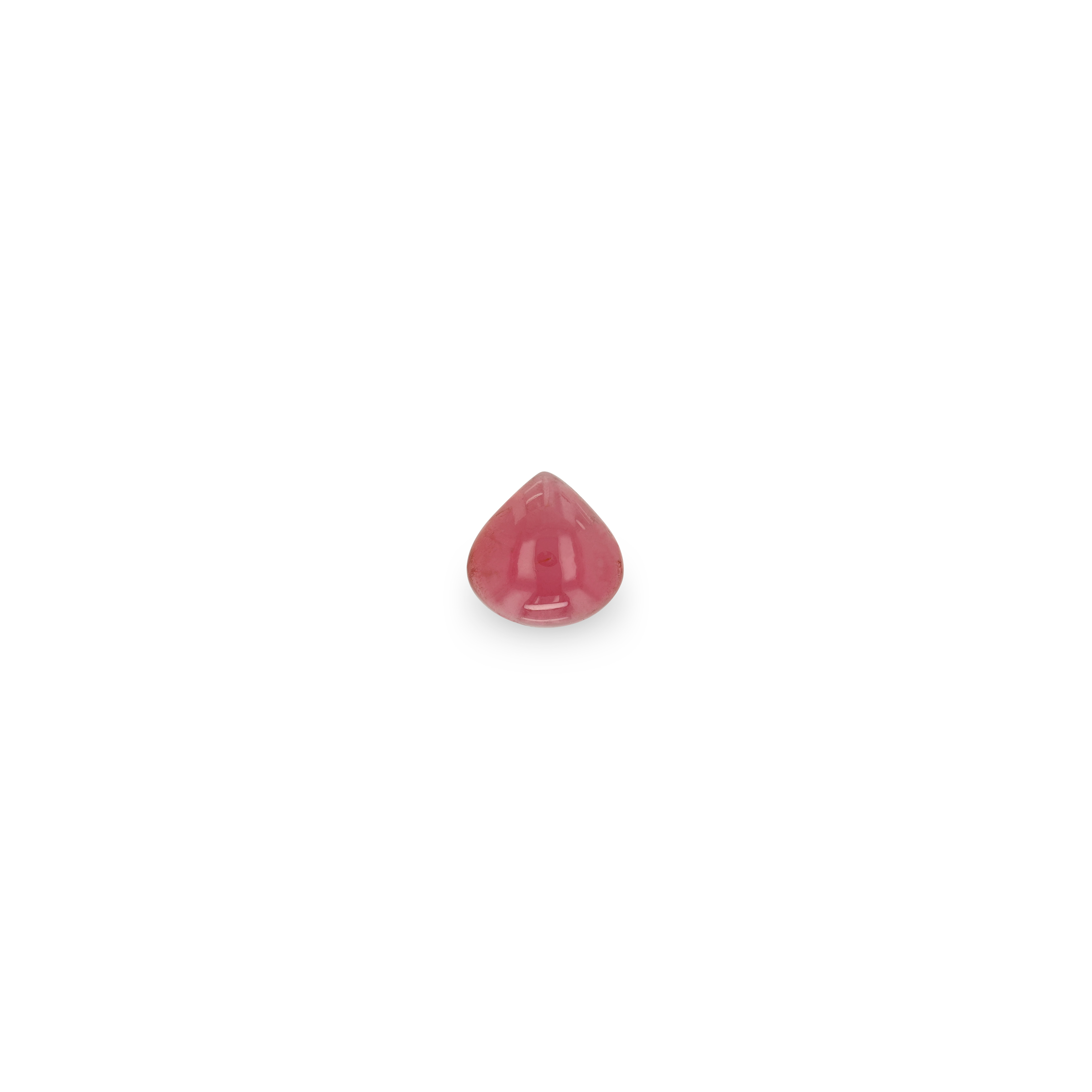 3.47ct Pear Pink Tourmaline Cabochon