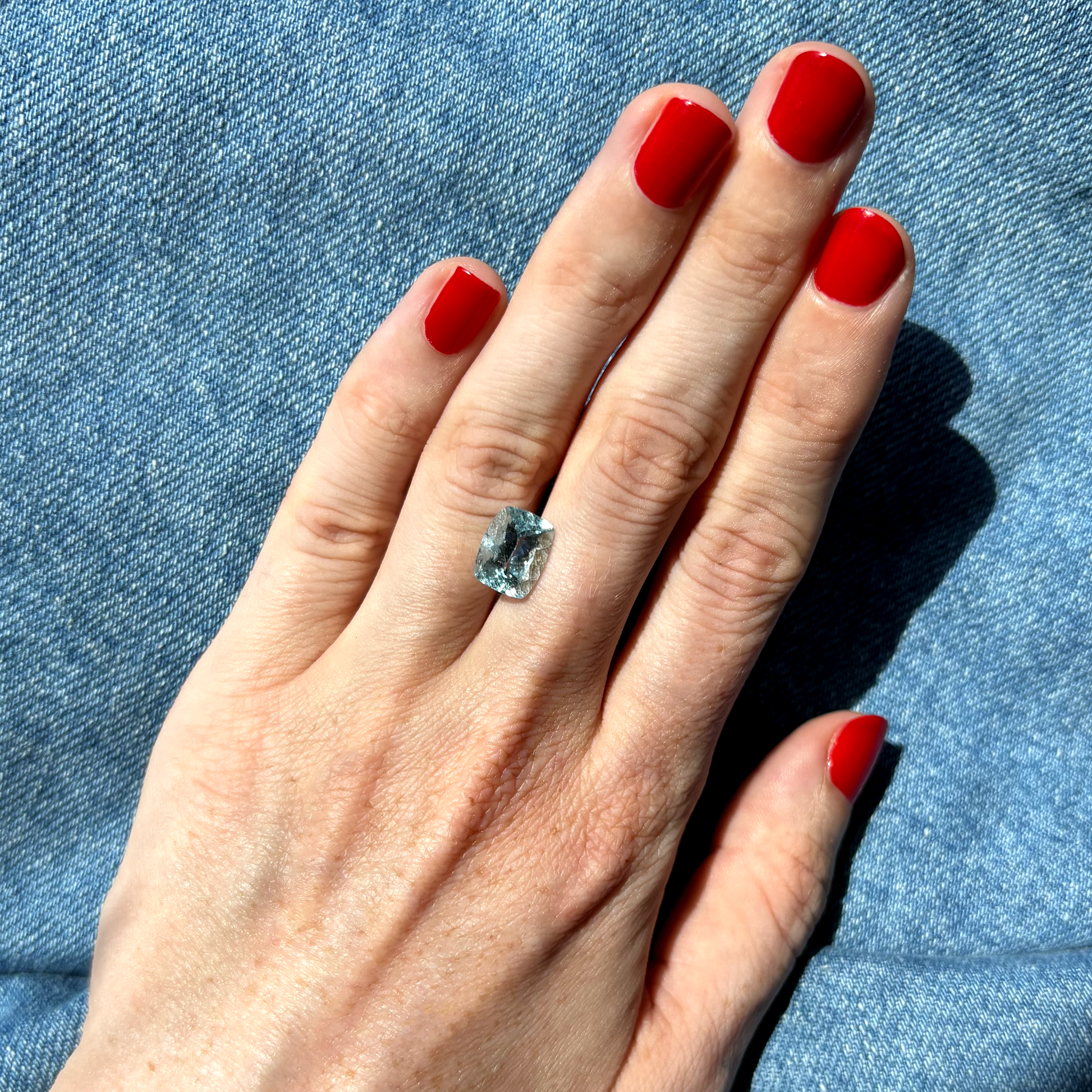 Bespoke 3.54ct Aquamarine