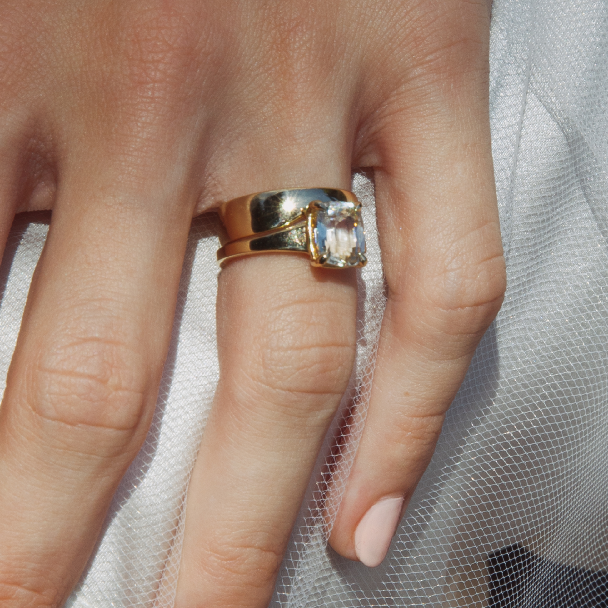 3.78ct Zircon Lark Ring