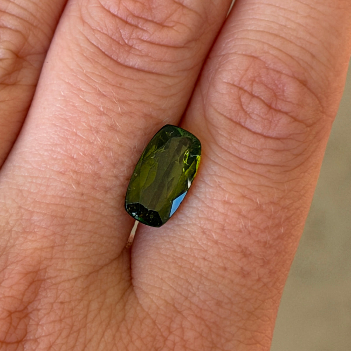 3.82ct Dark Green Tourmaline