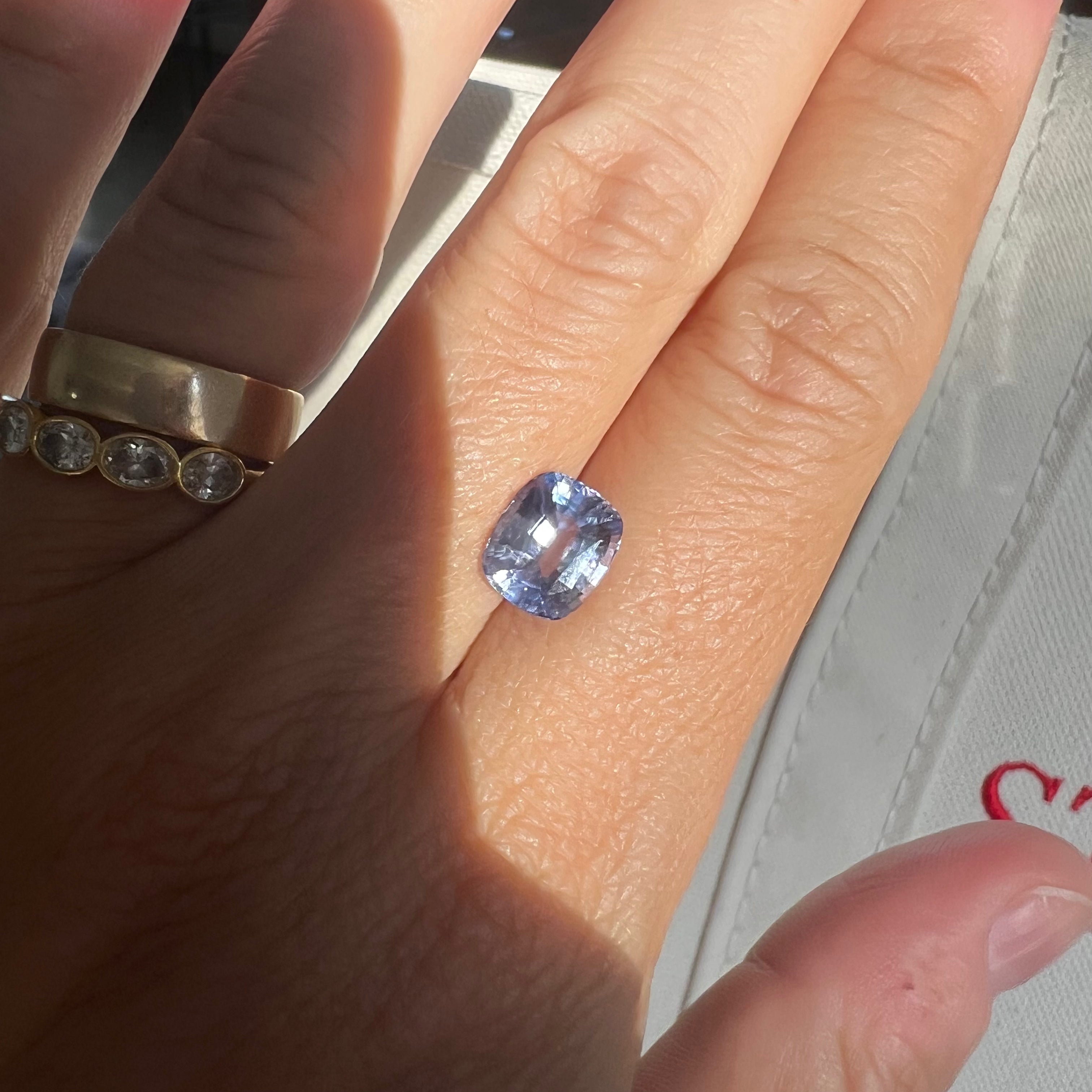BESPOKE 3.05CT PERIWINKLE SAPPHIRE