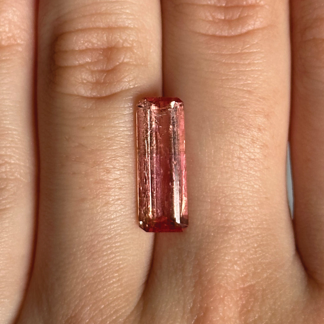 Bespoke 4.84ct Strawberry Imperial Topaz