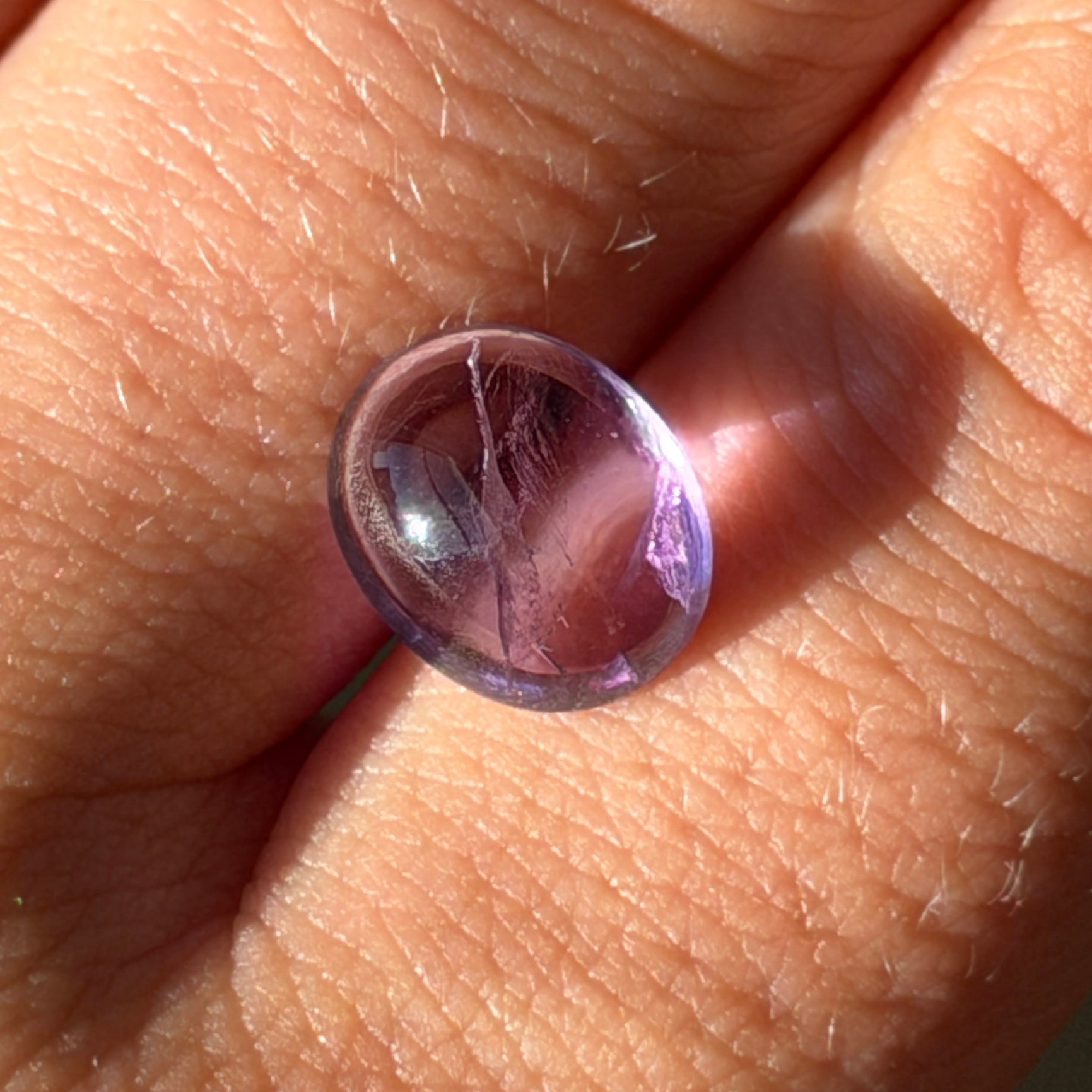 4.00ct Lilac Amethyst Cabochon