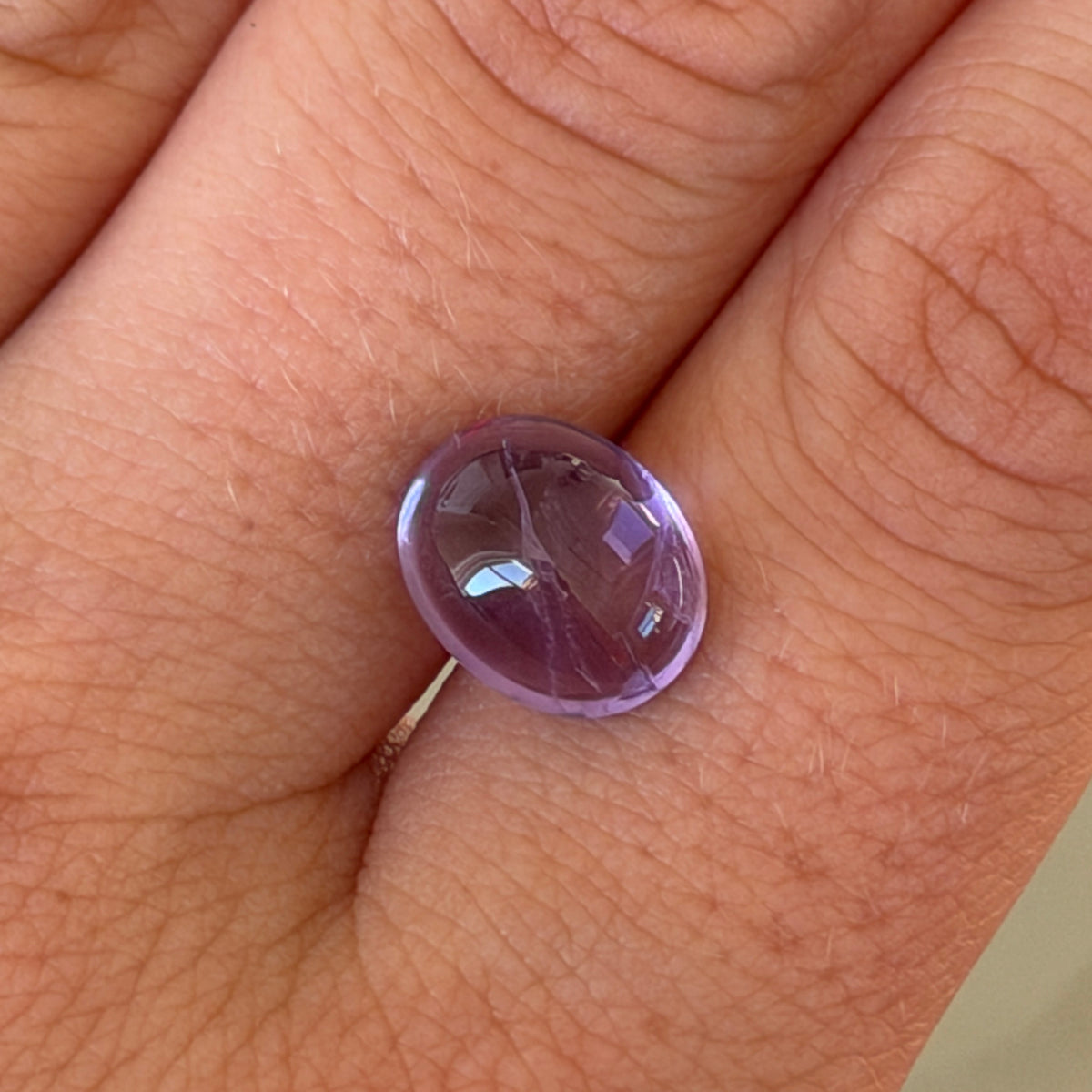 4.00ct Lilac Amethyst Cabochon