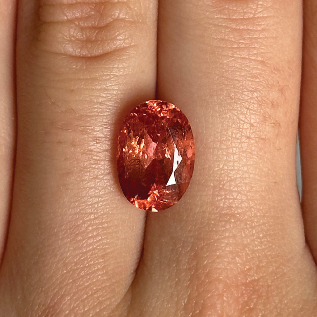Bespoke 5.35ct Imperial Topaz | Starling Jewelry