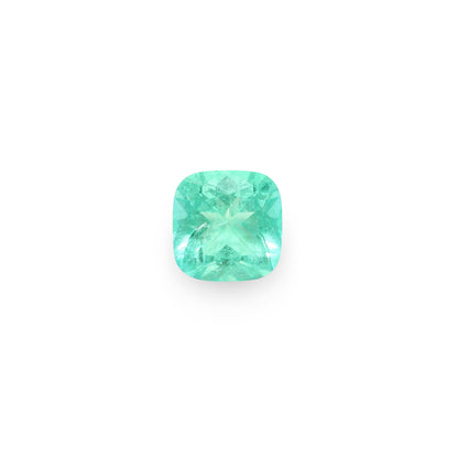 BESPOKE 5.52CT MUZO CUSHION CUT EMERALD