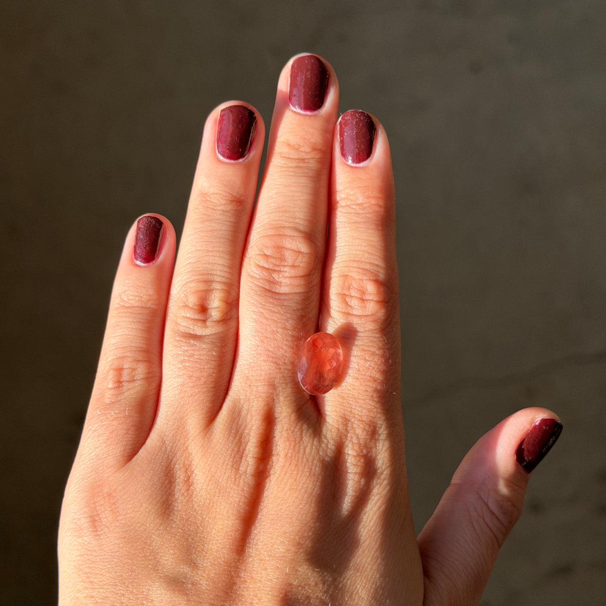 5.80ct Oval Oregon Sunstone