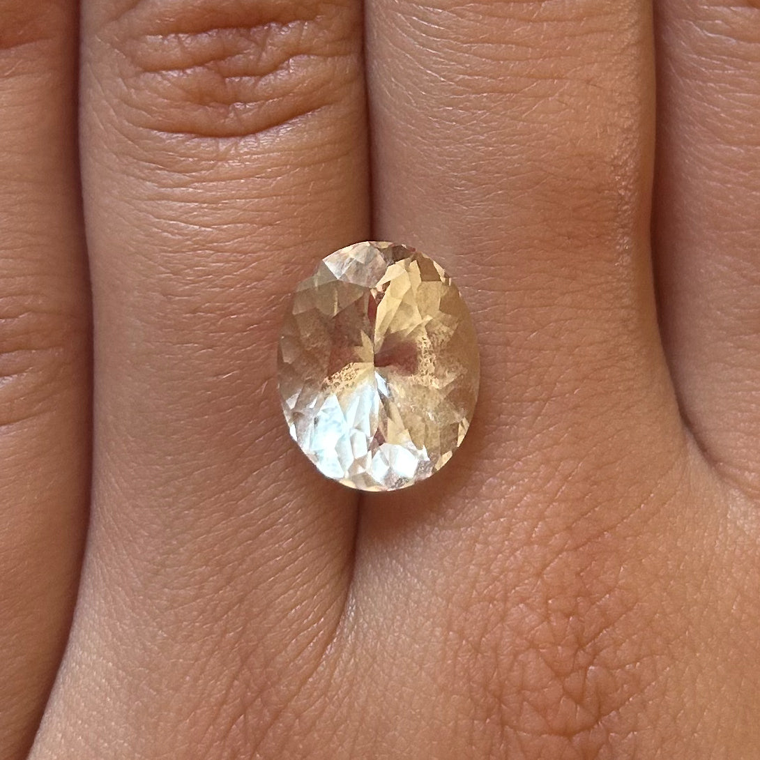 BESPOKE 6.06CT CITRINE RING