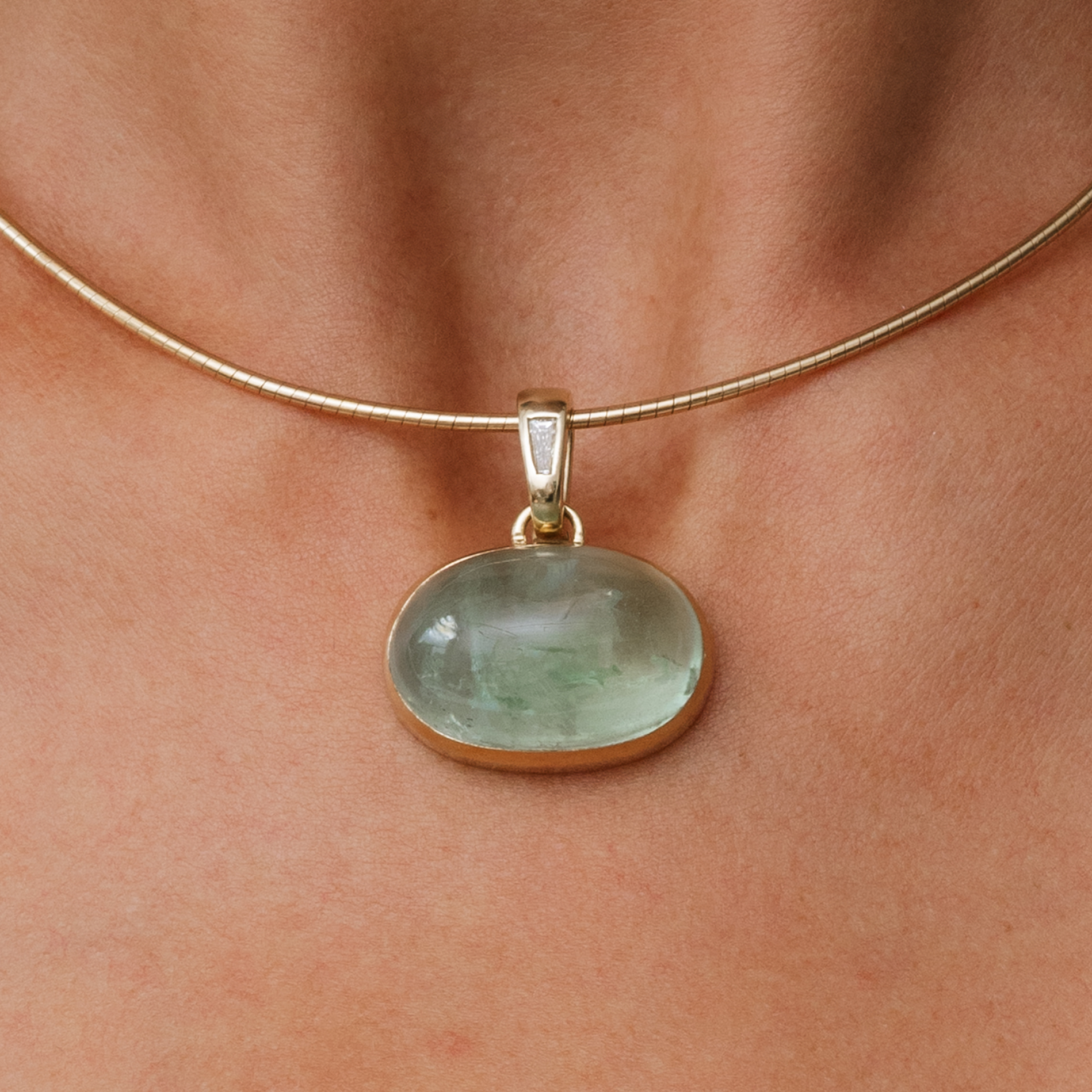 Seafoam Beryl Candy Charm