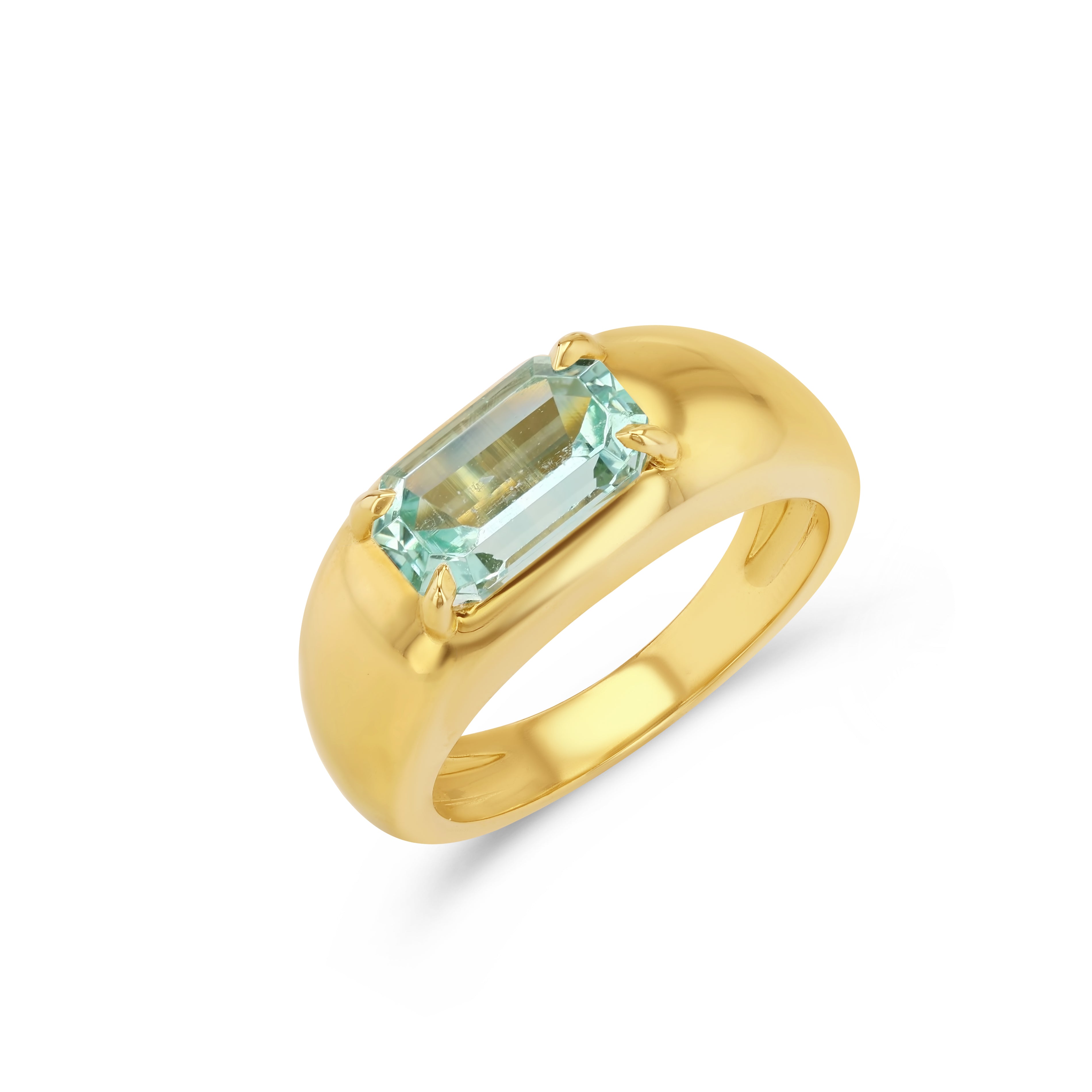 1.80ct Mint Beryl Cloud Ring