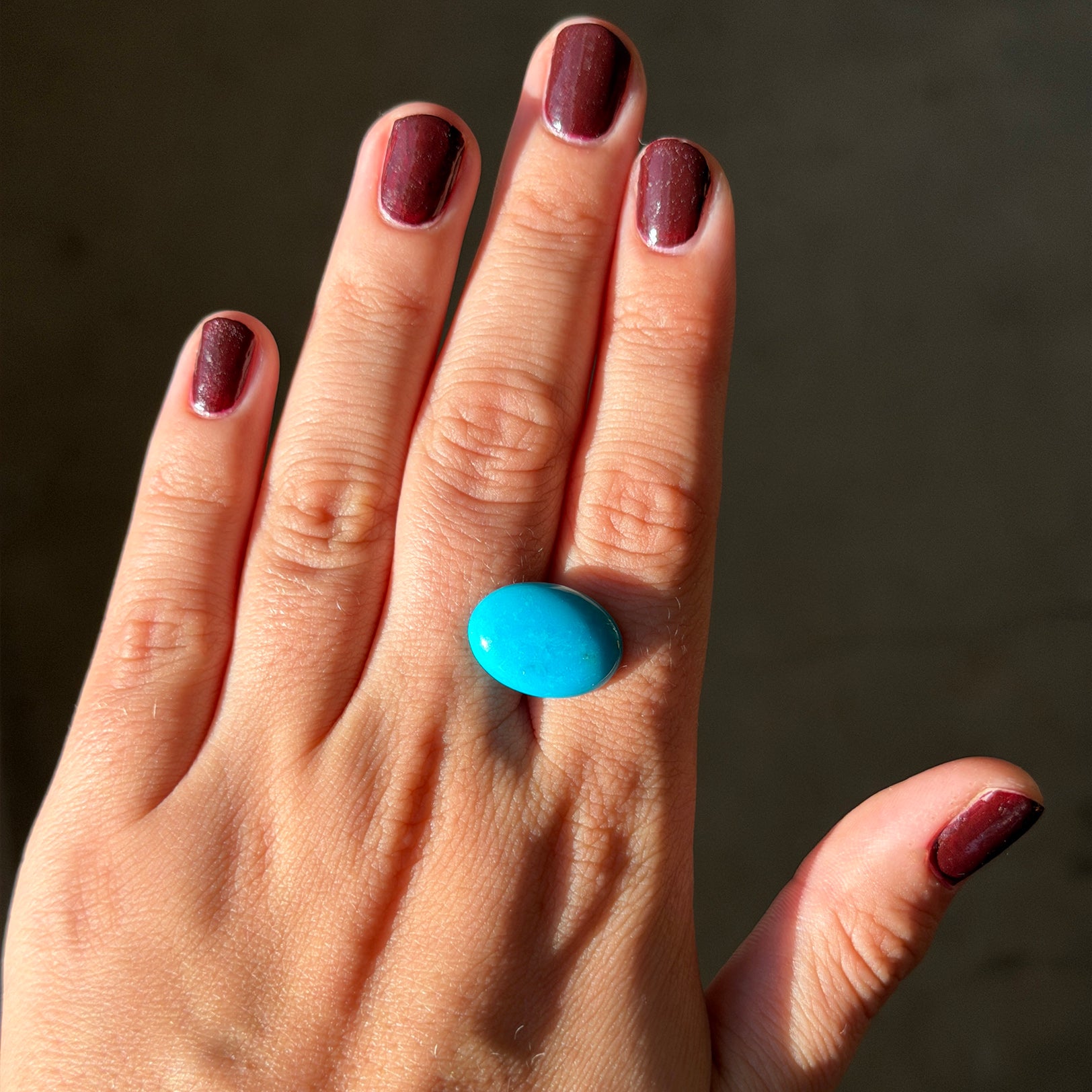 8.58ct Arizona Turquoise Cabochon