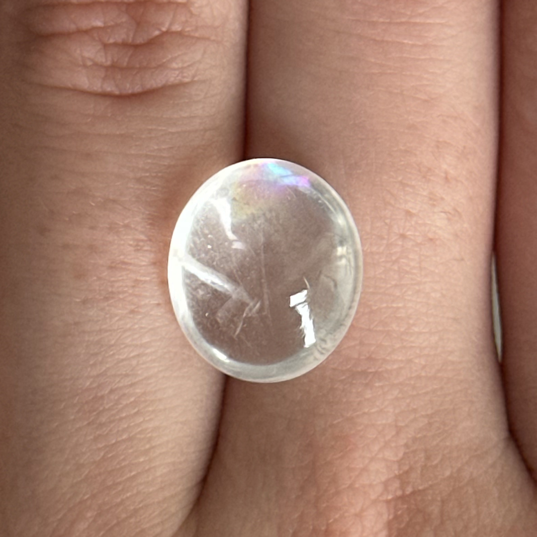 Bespoke 8.86ct Madagascar Moonstone Cabochon