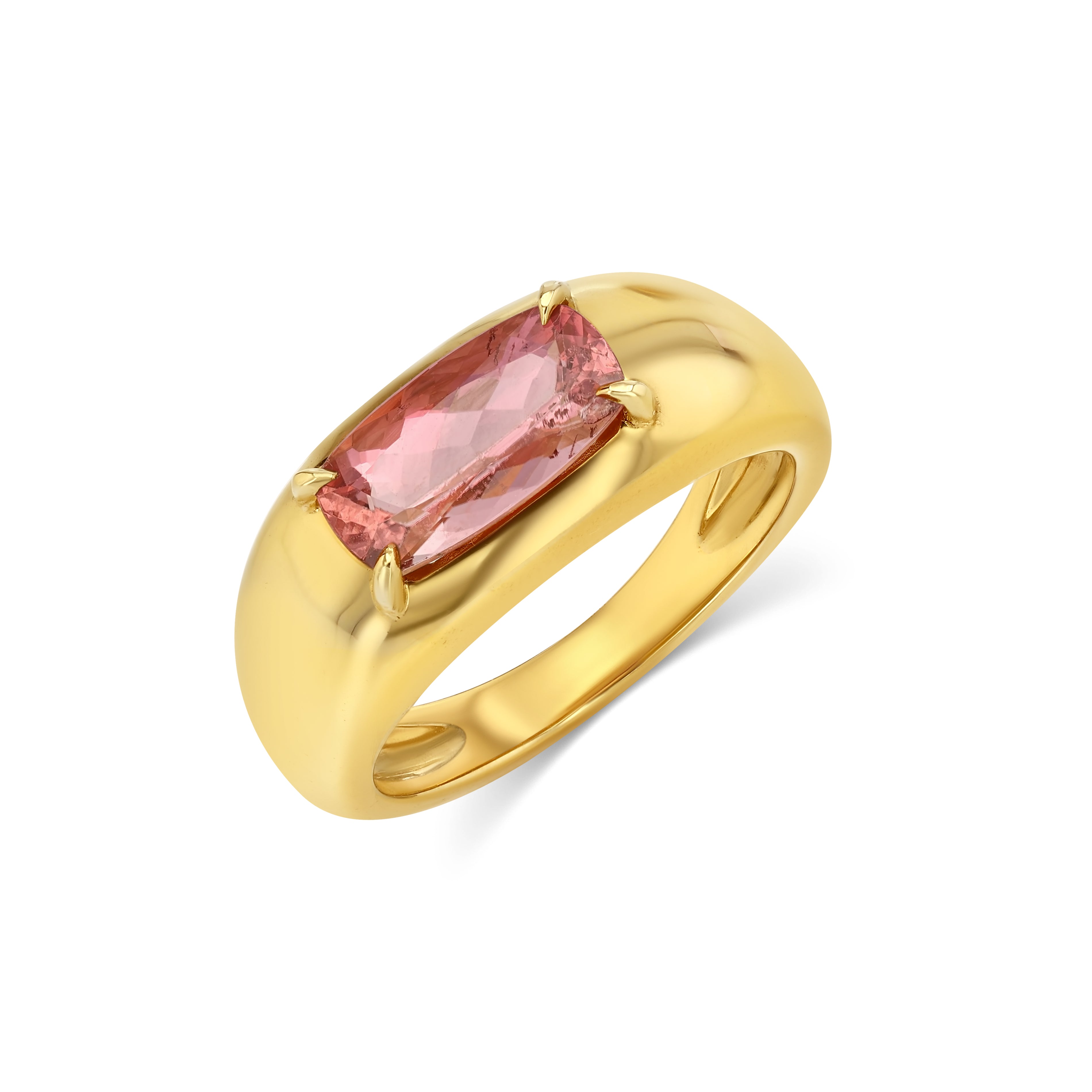 1.70ct Pink Tourmaline Cloud Ring