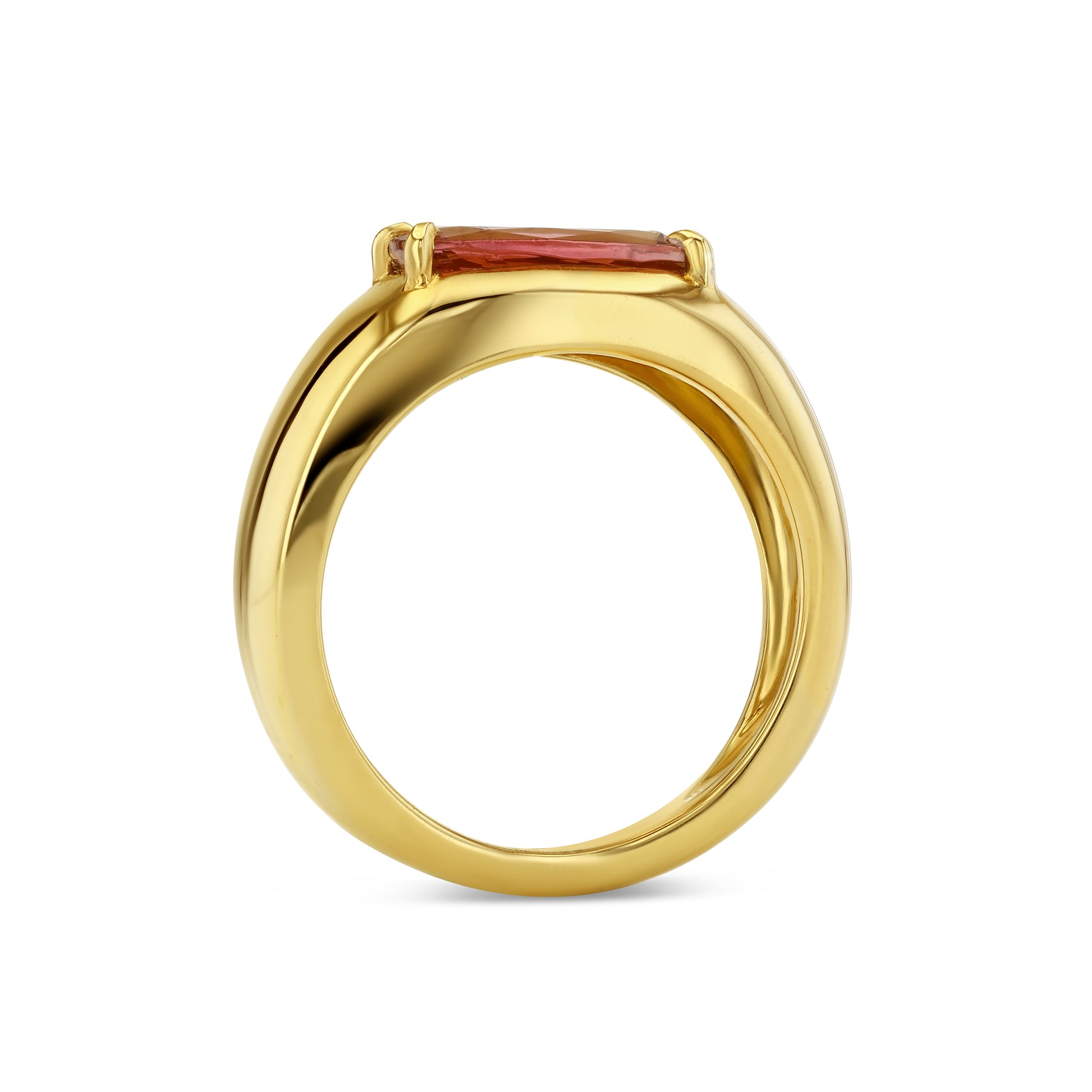 1.70ct Pink Tourmaline Cloud Ring