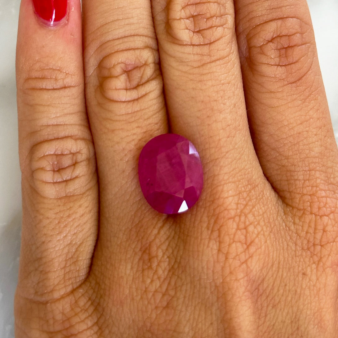 BESPOKE 9.79CT RUBY