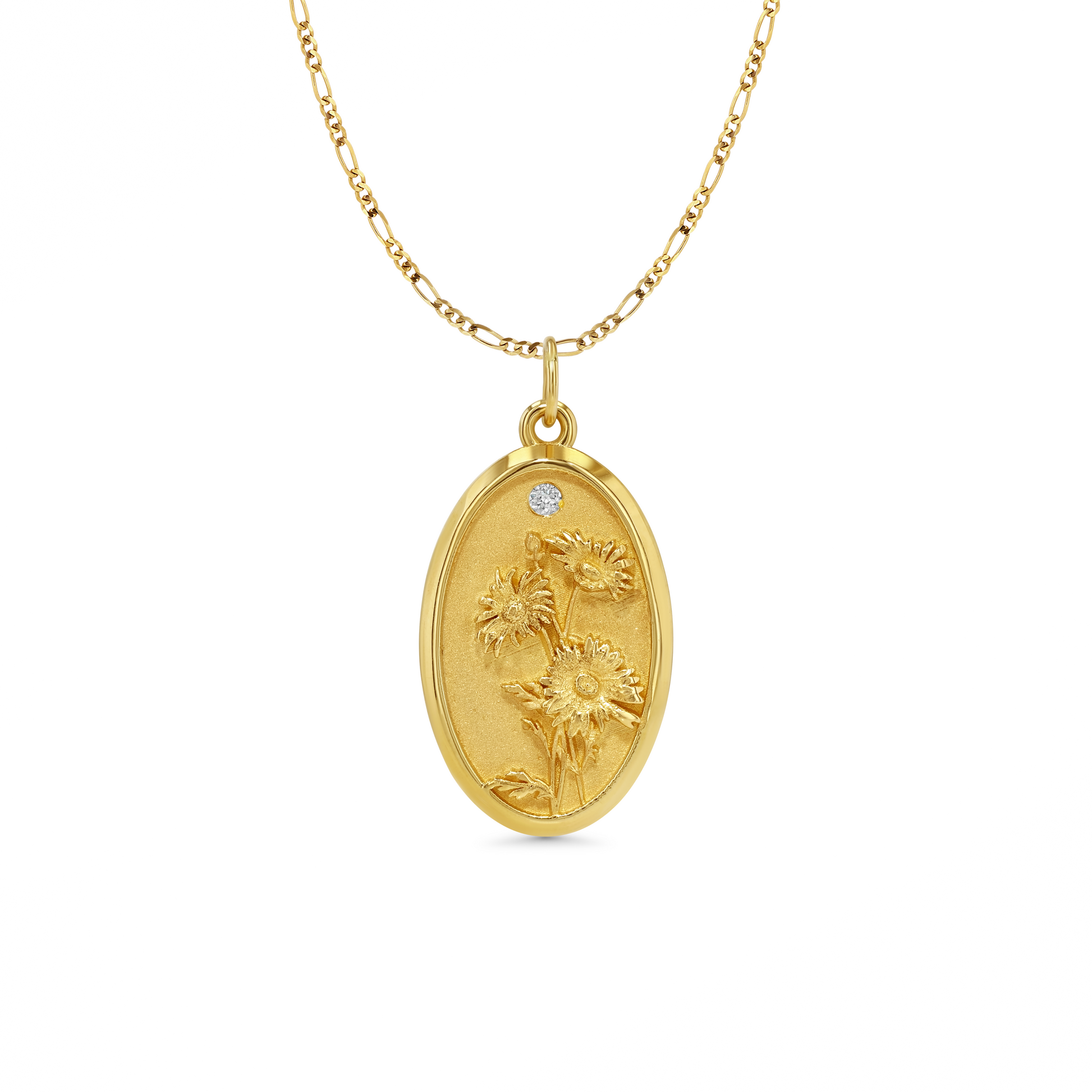 April Birth Flower Charm