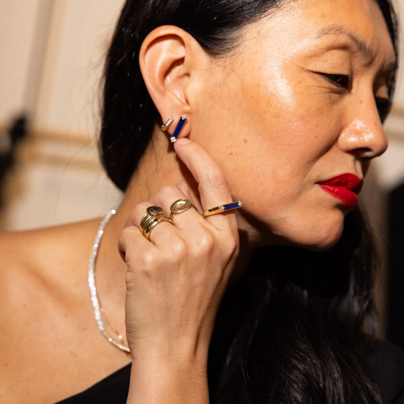 Starling x Meredith Peck Blueprint Lapis Ring