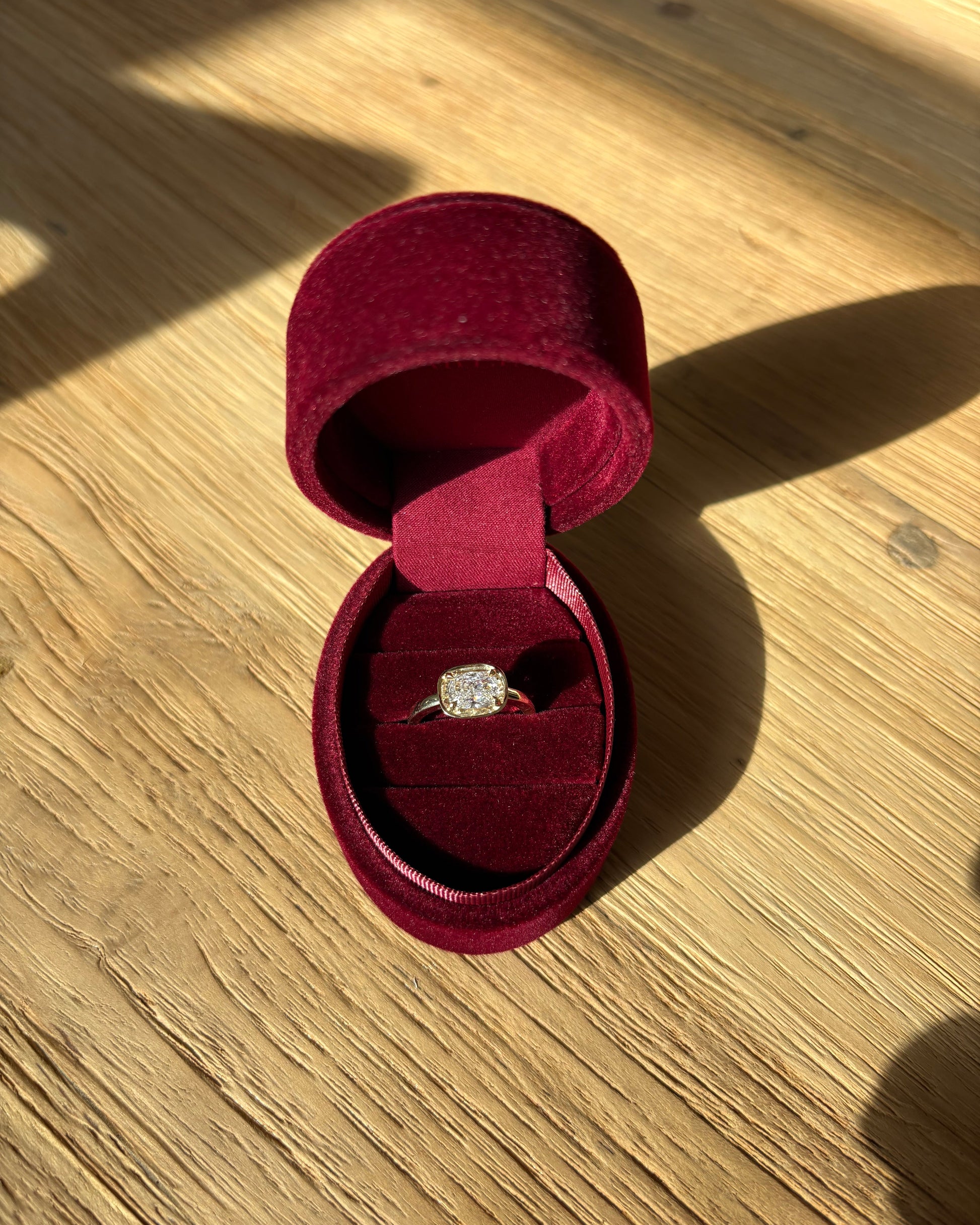 1.42ct Lab Diamond Basket Ring