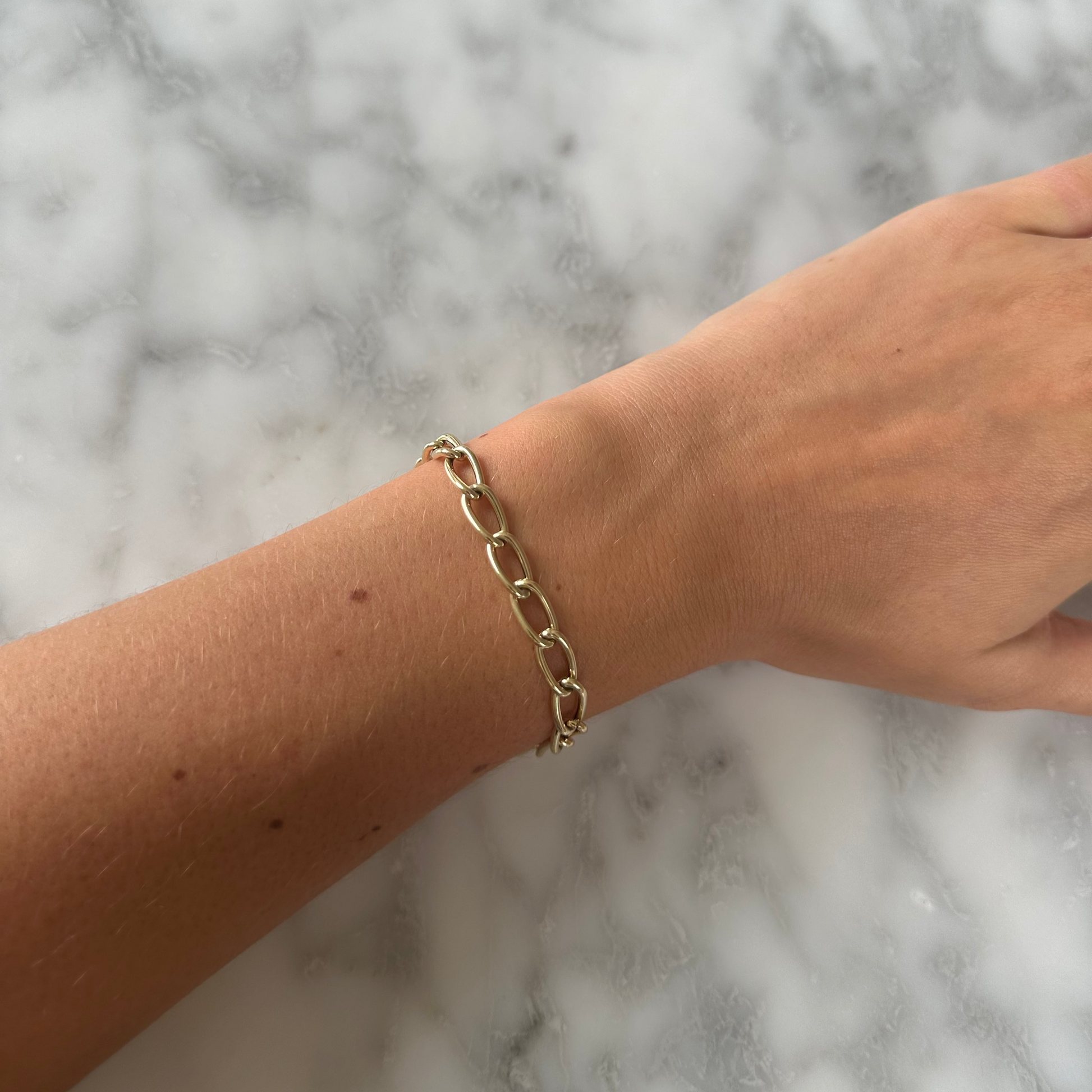Chunky Oval Chain Bracelet