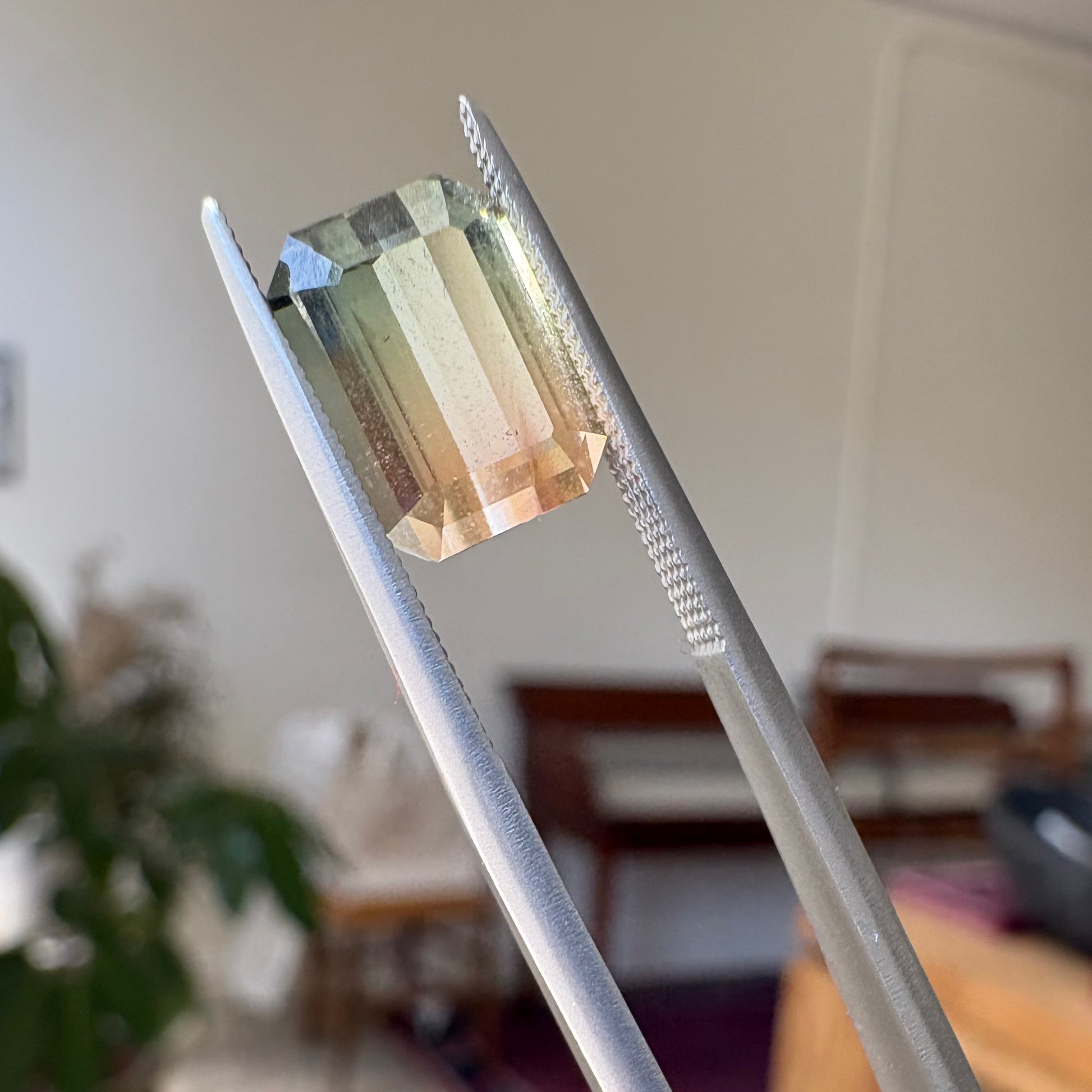 Bespoke 4.59ct Bi-Color Tourmaline