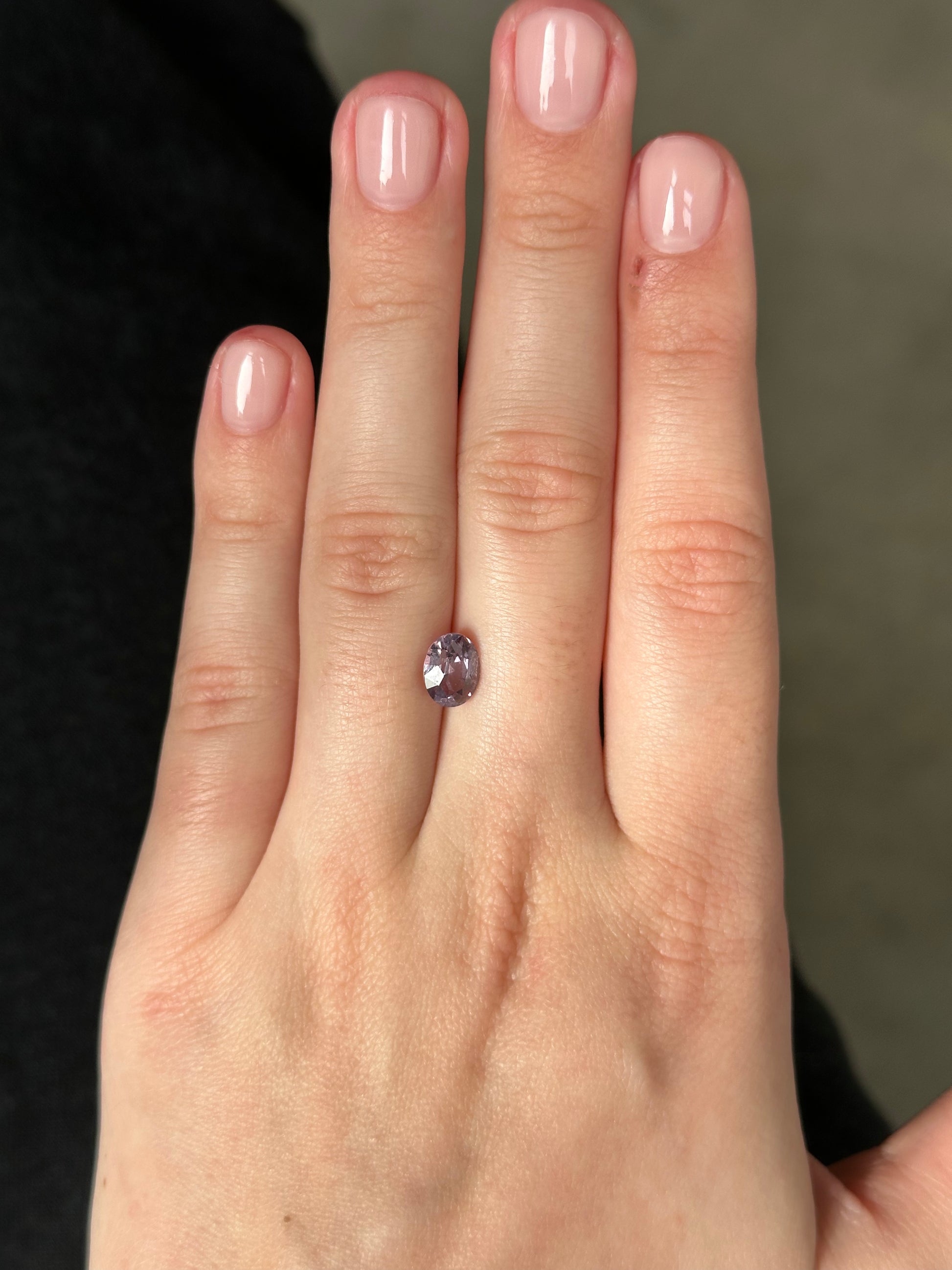 Bespoke 1.80ct Lavender Spinel Oval Cut