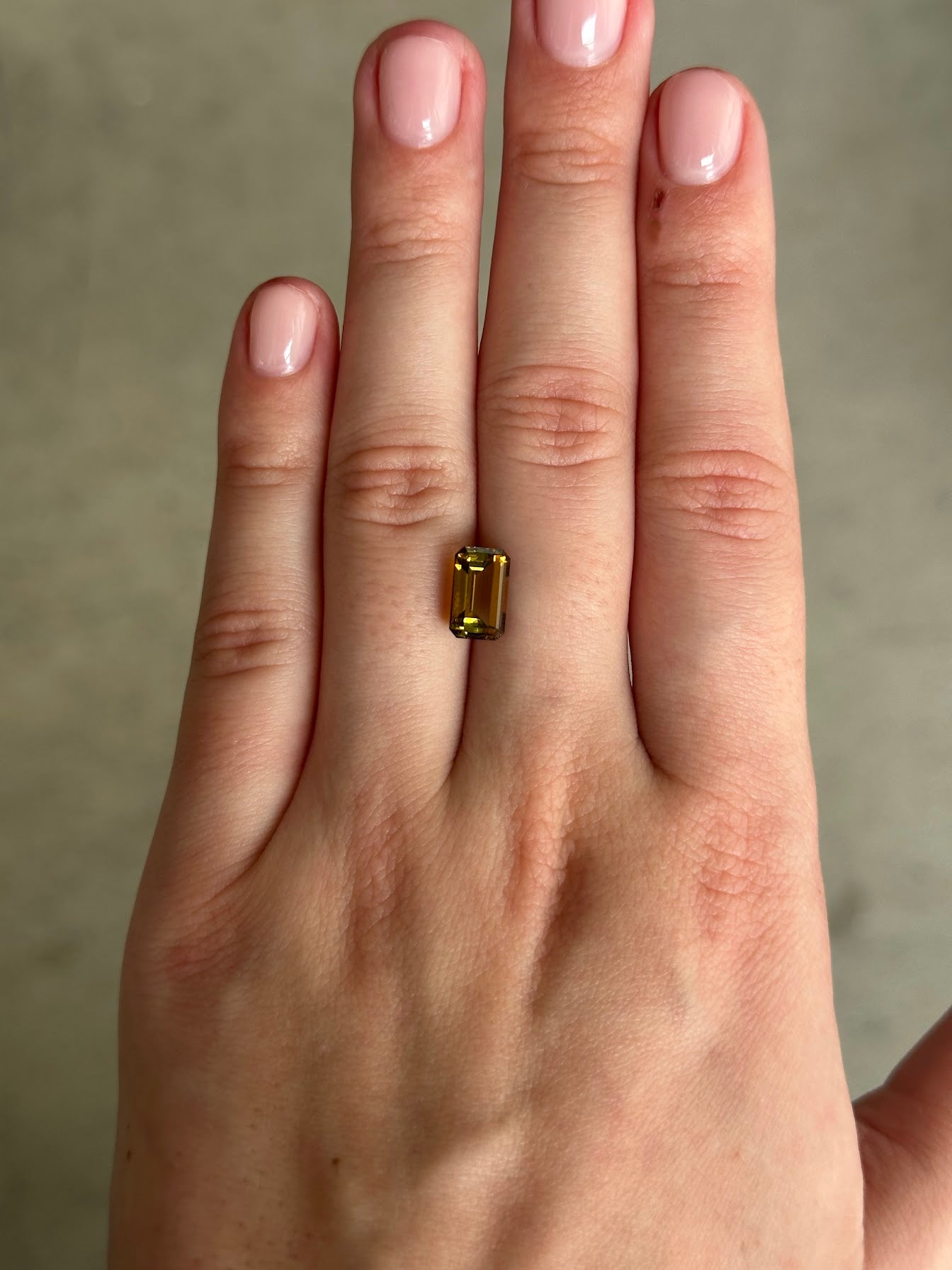 Bespoke 2.52ct Bi-Color Green-Yellow Tourmaline