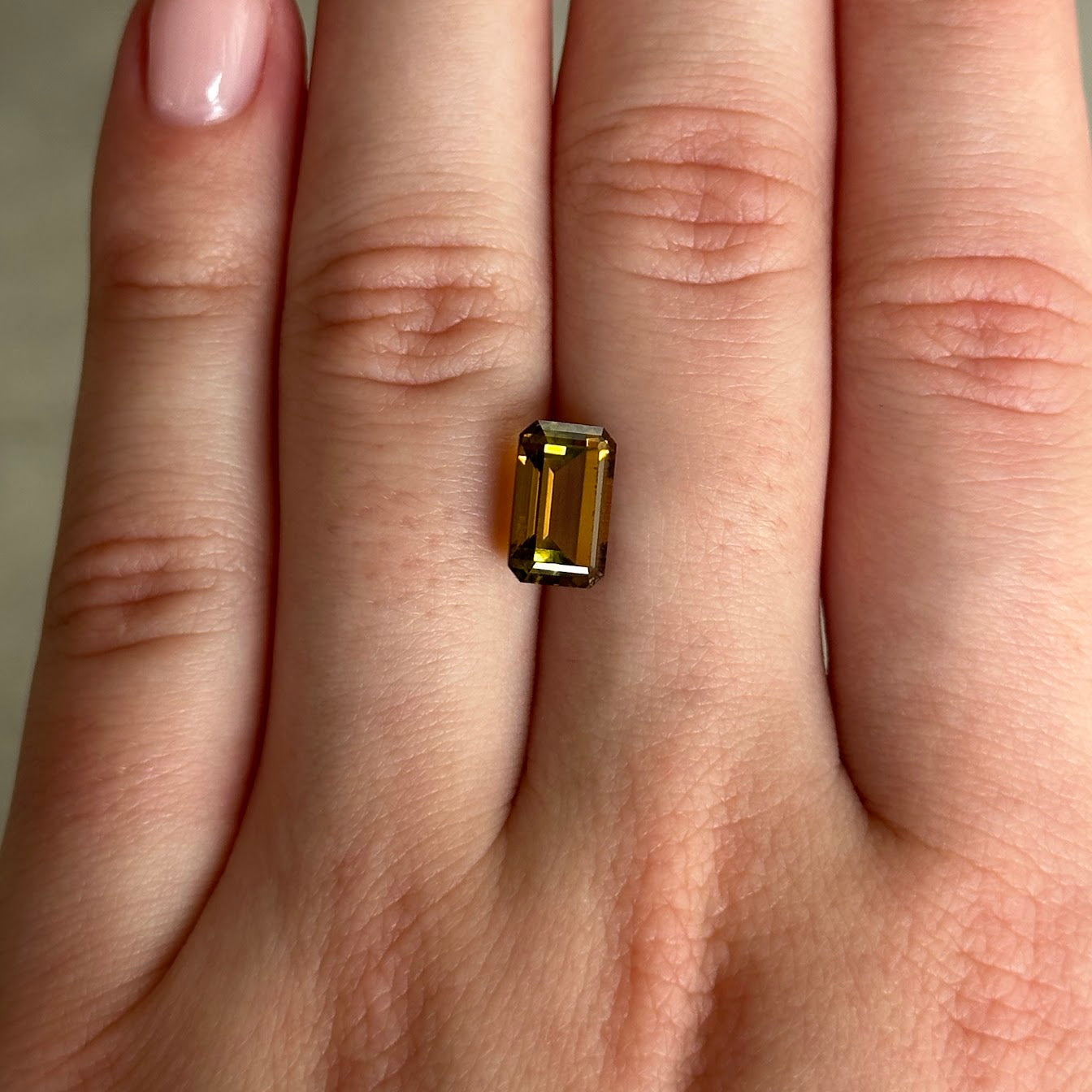 Bespoke 2.52ct Bi-Color Green-Yellow Tourmaline