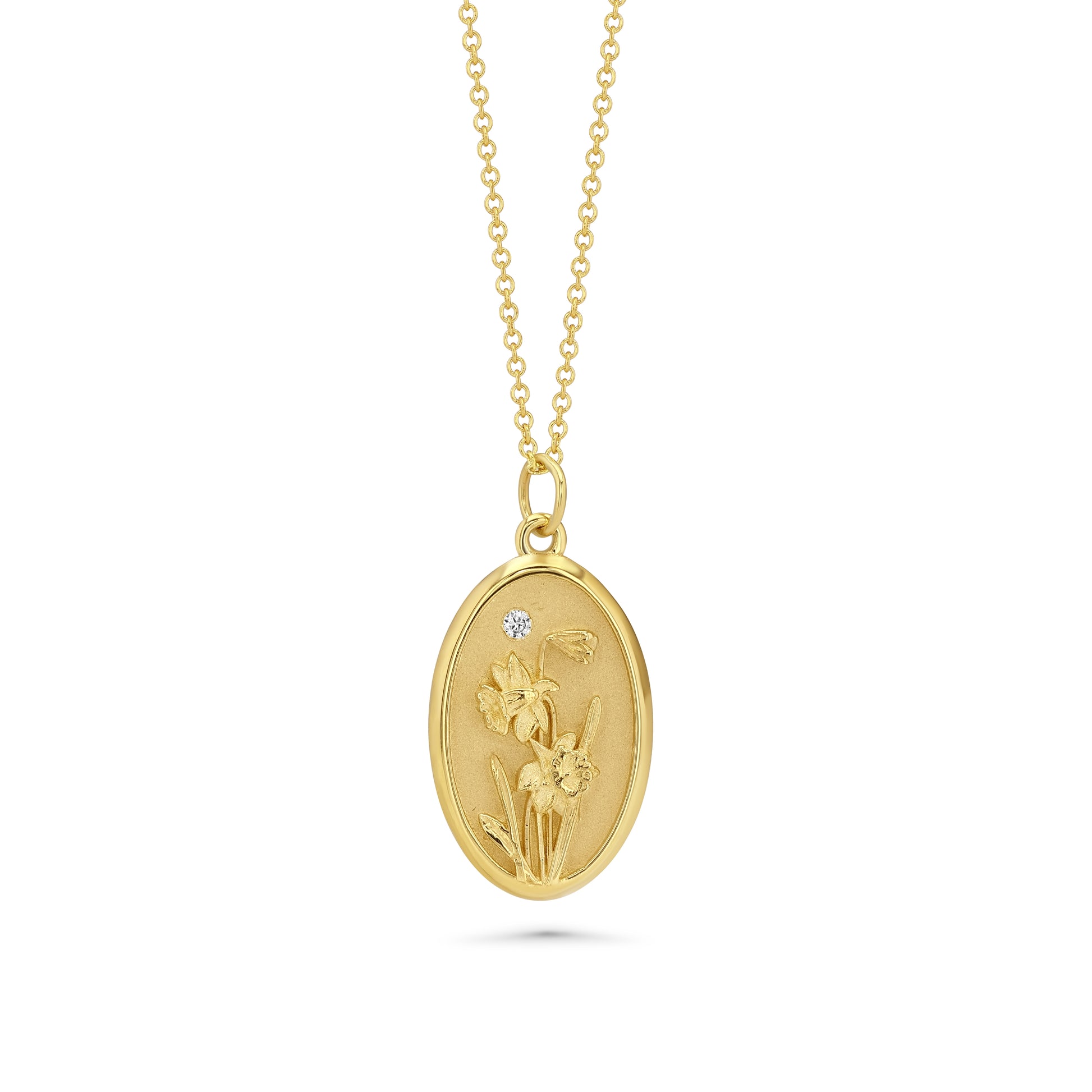 MARCH BIRTH FLOWER CHARM