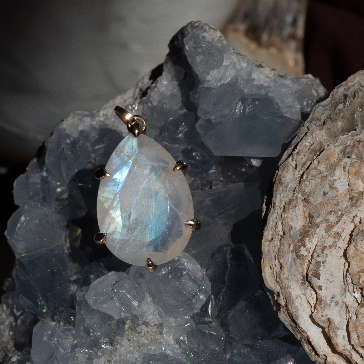 17.63ct Moonstone Canele Charm