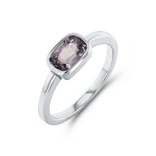 1.51ct Spinel Bezel Set Ring