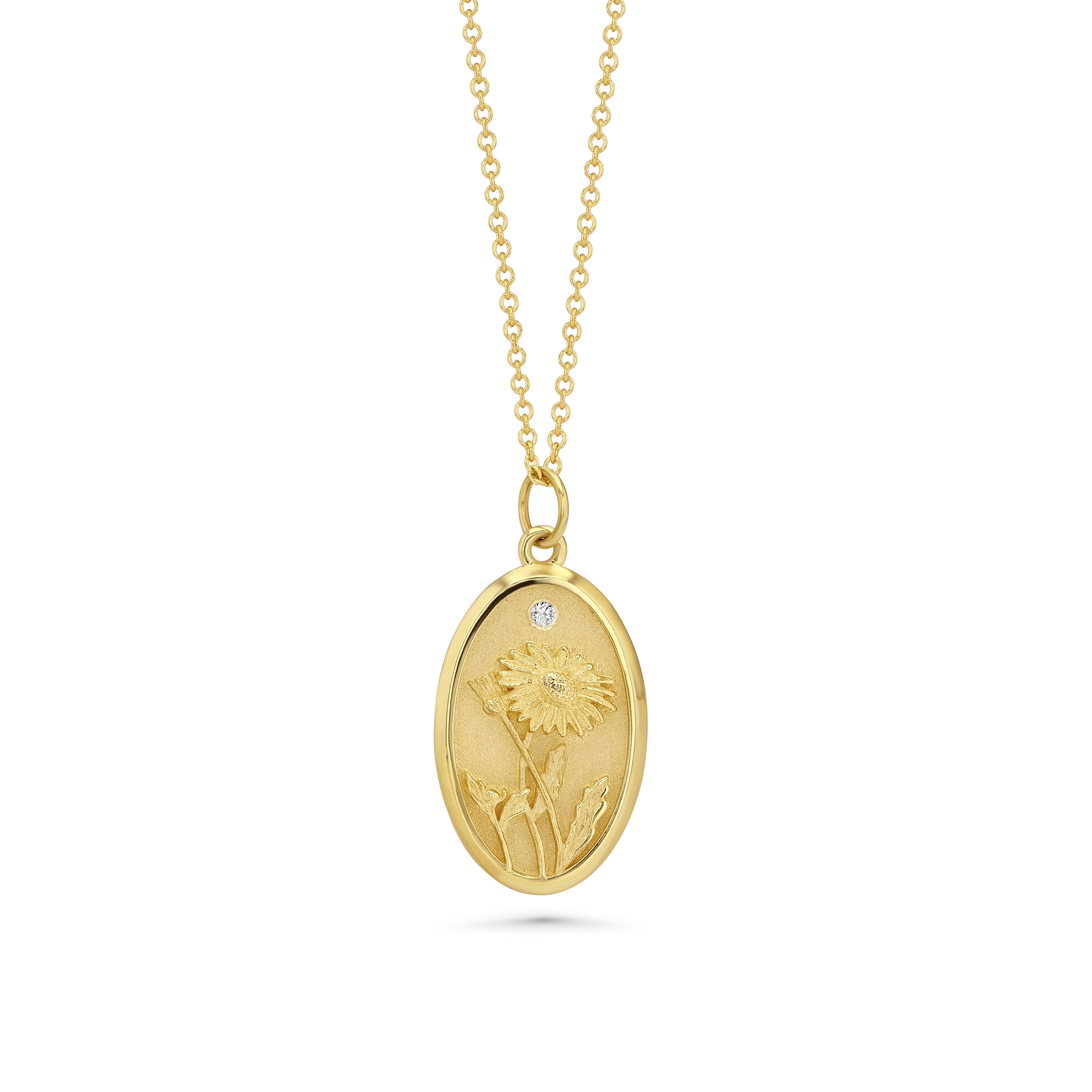 SEPTEMBER BIRTH FLOWER CHARM