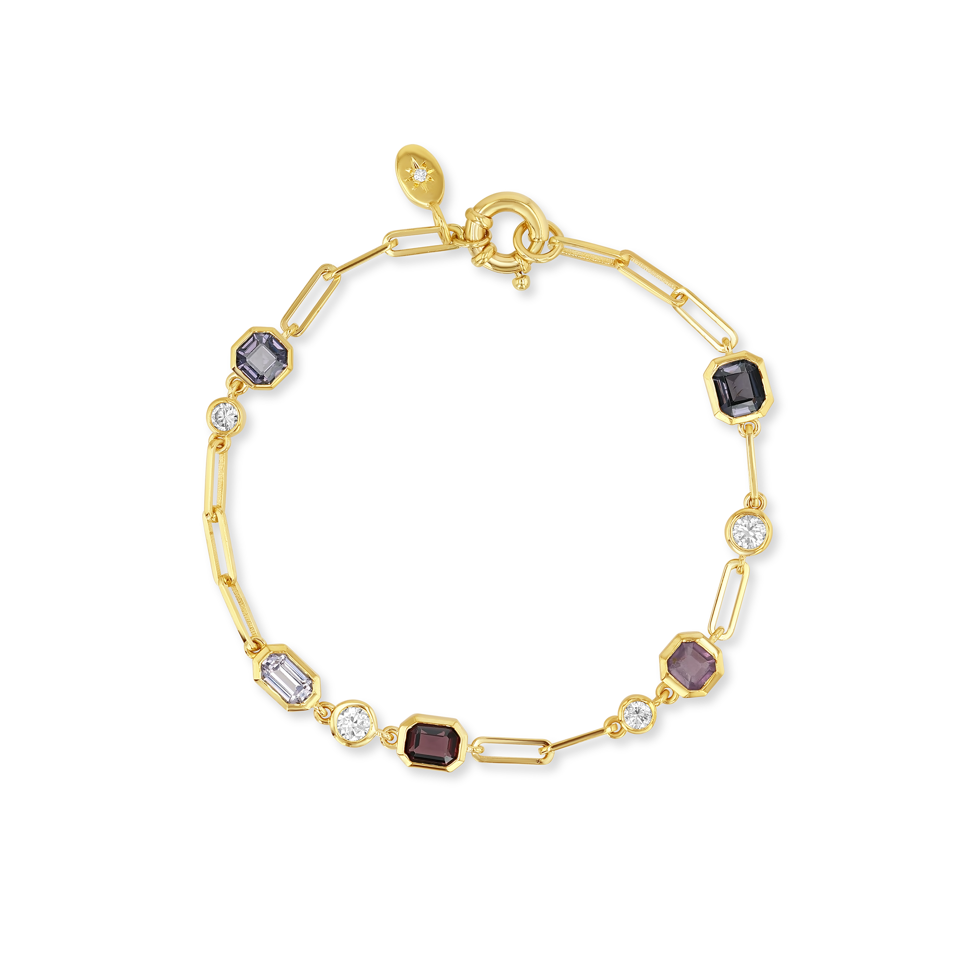 Spinel Stepping Stone 6.5in. Bracelet