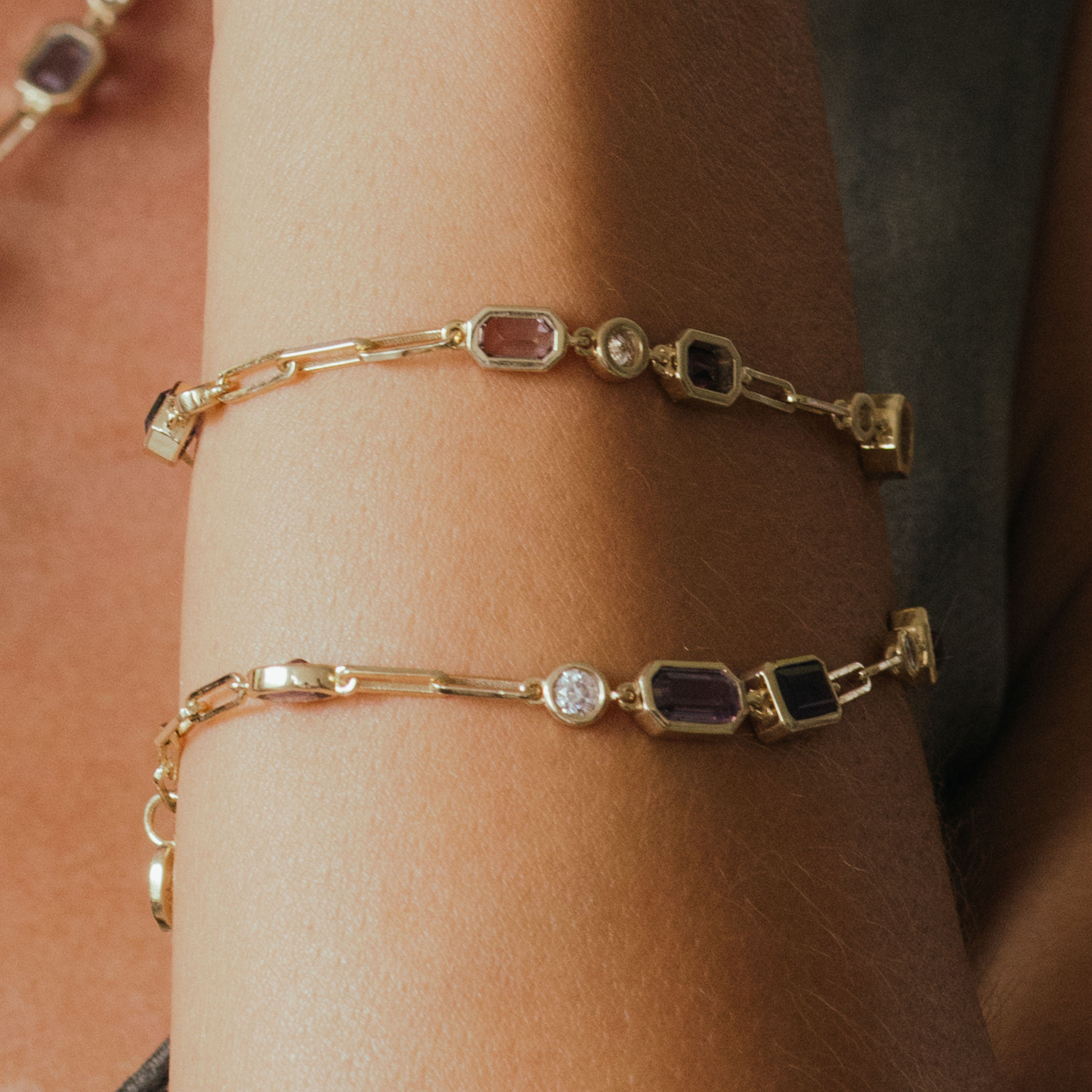 Spinel Stepping Stone 7in. Bracelet