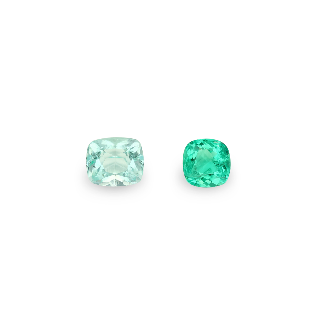 Bespoke Toi et Moi Muzo Emerald & Beryl
