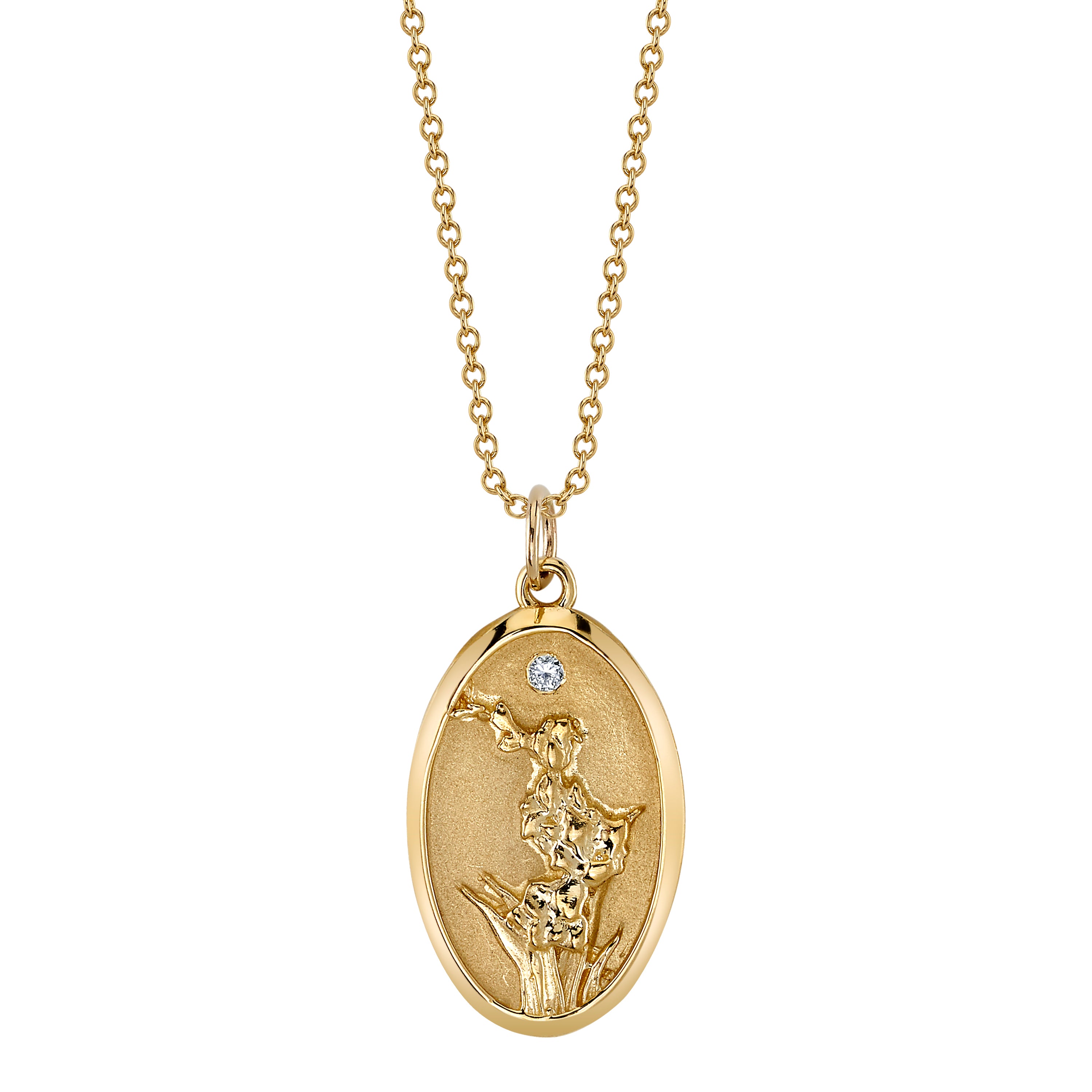 August Birth Flower Charm