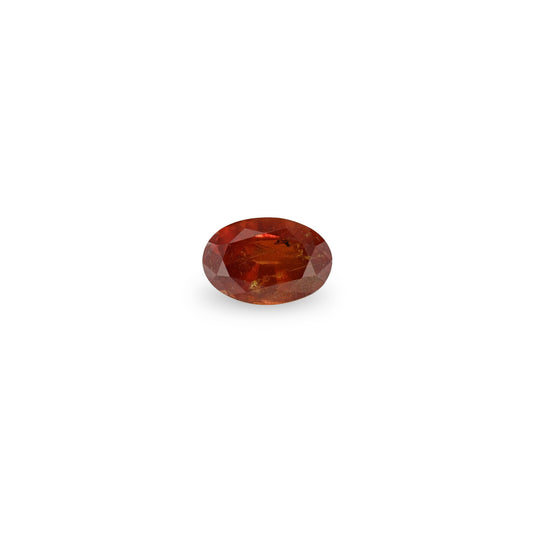 BESPOKE 6.09CT ORANGE RED SAPPHIRE