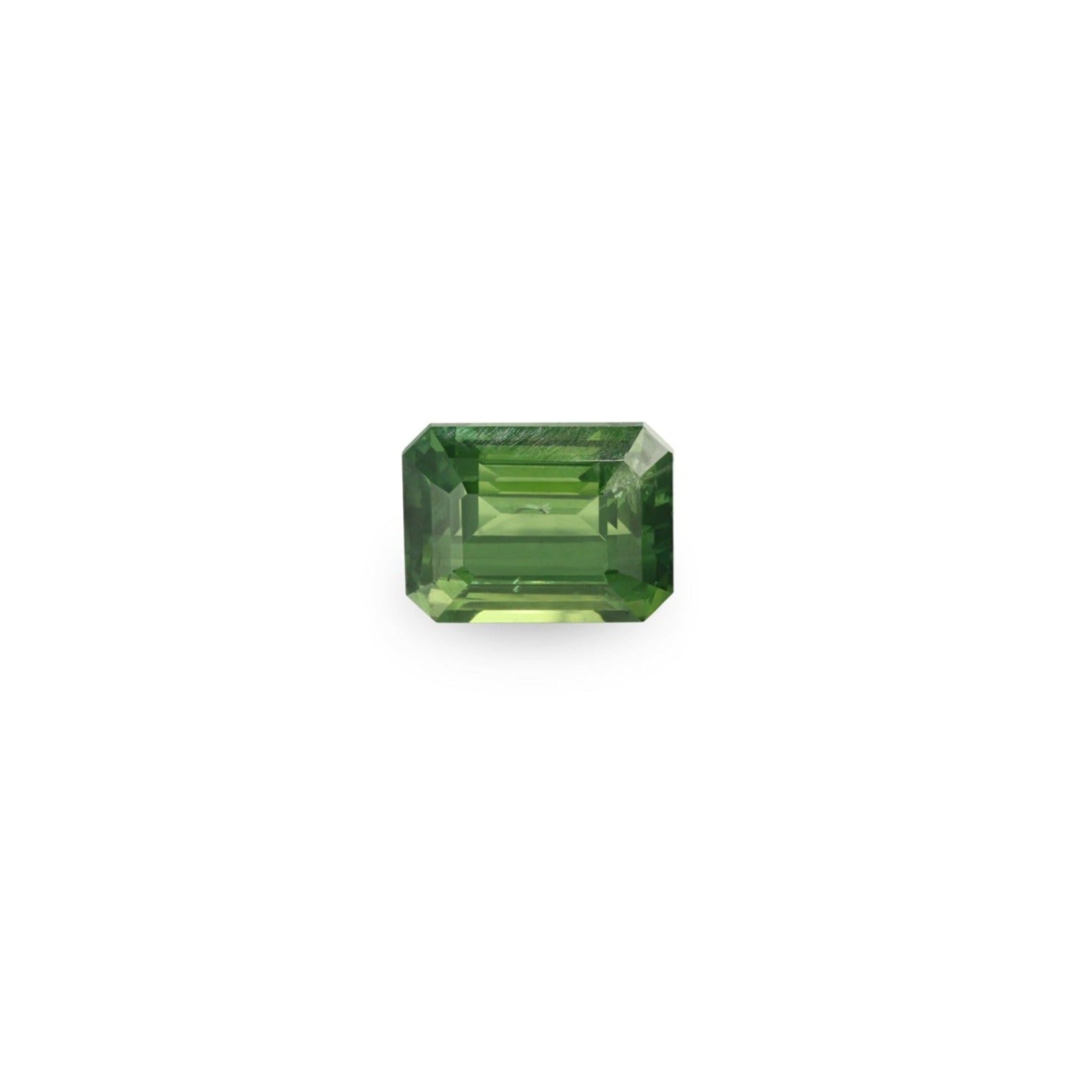 BESPOKE 3.34CT GREEN SAPPHIRE