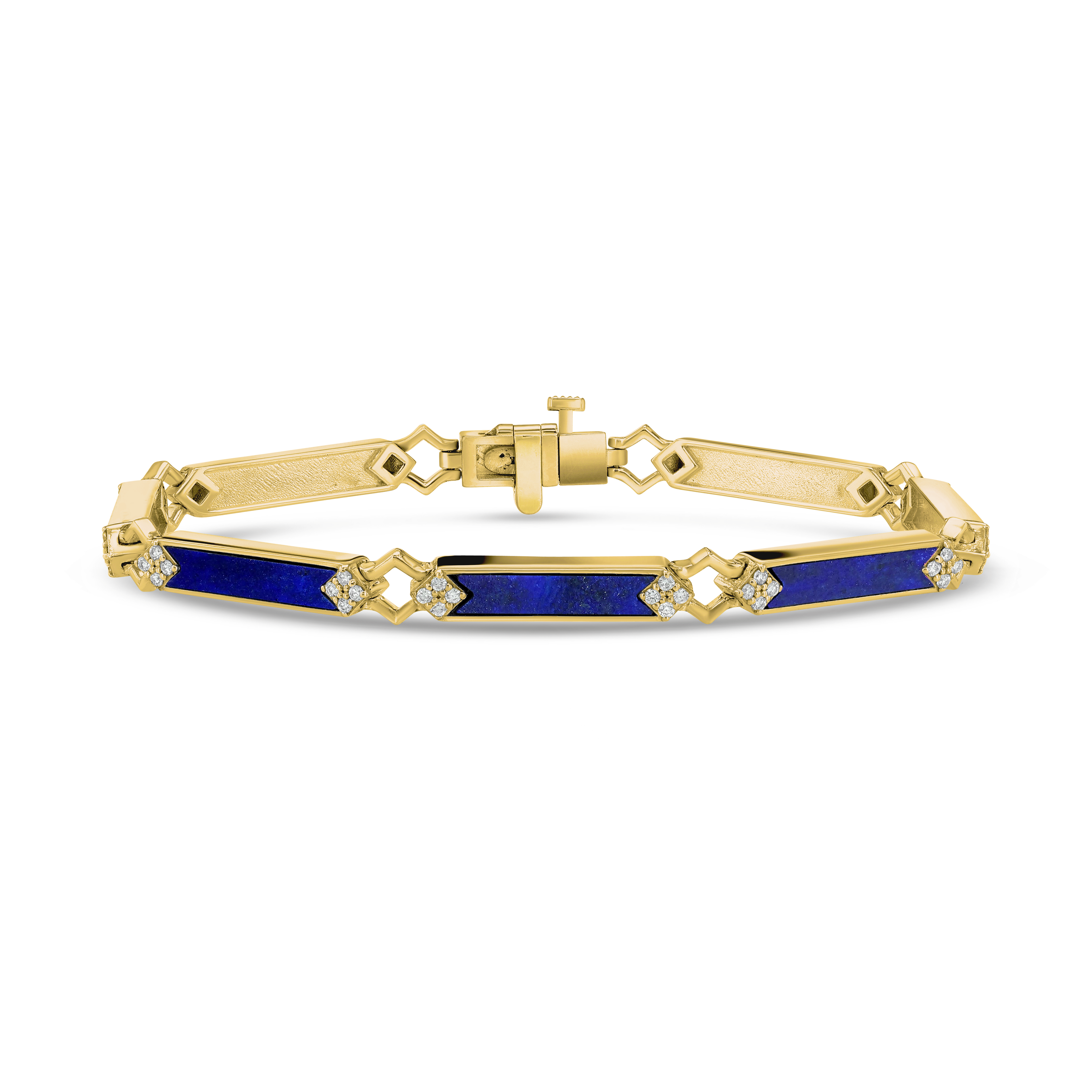 Starling x Meredith Peck Blueprint Lapis Bracelet