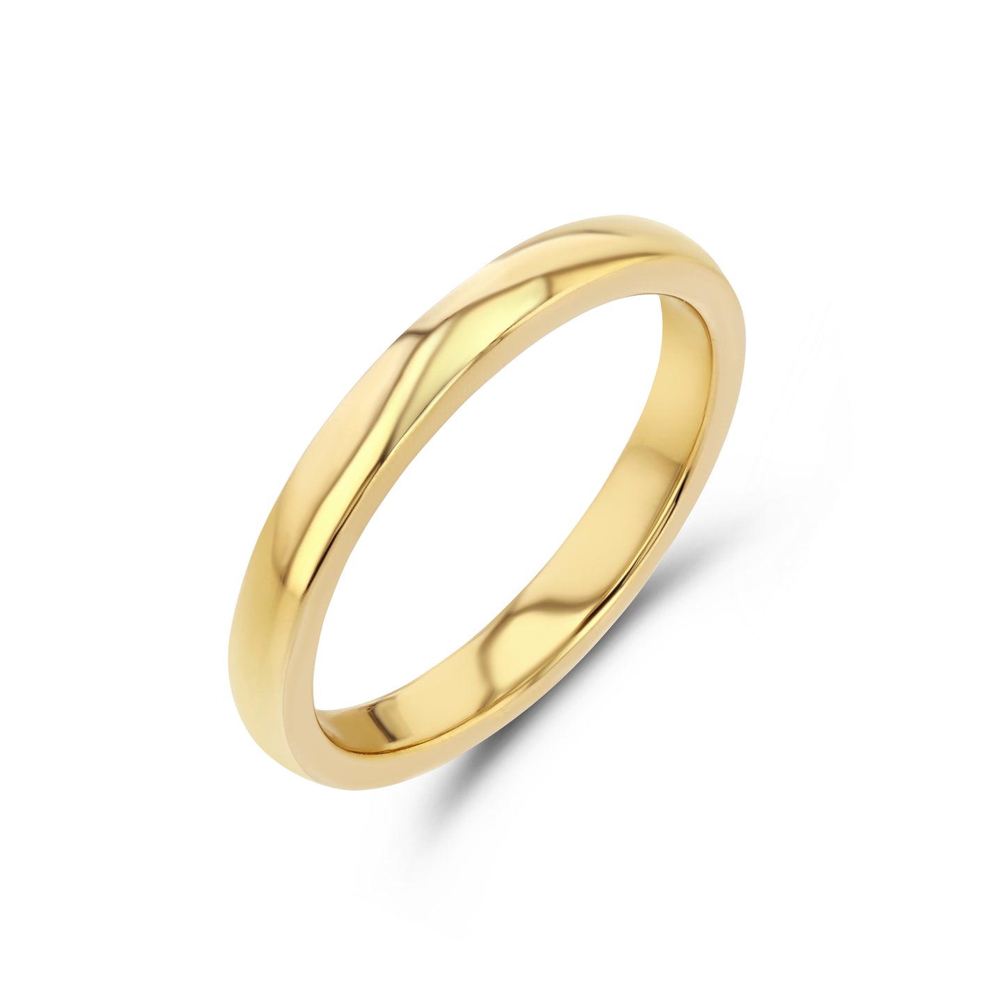 Classic Wedding Band, 2.5mm Wide
