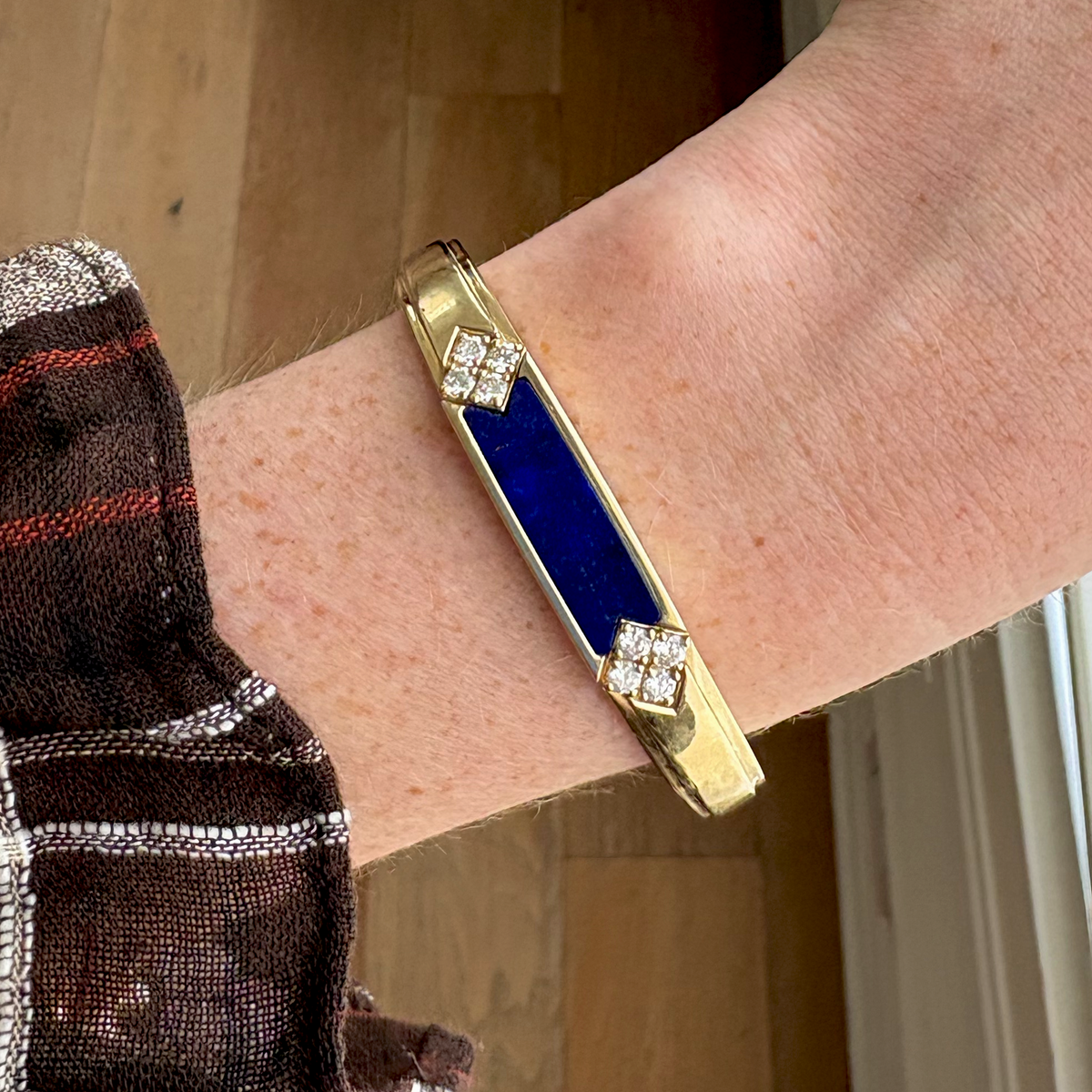 Starling x Meredith Peck Blueprint Lapis Cuff
