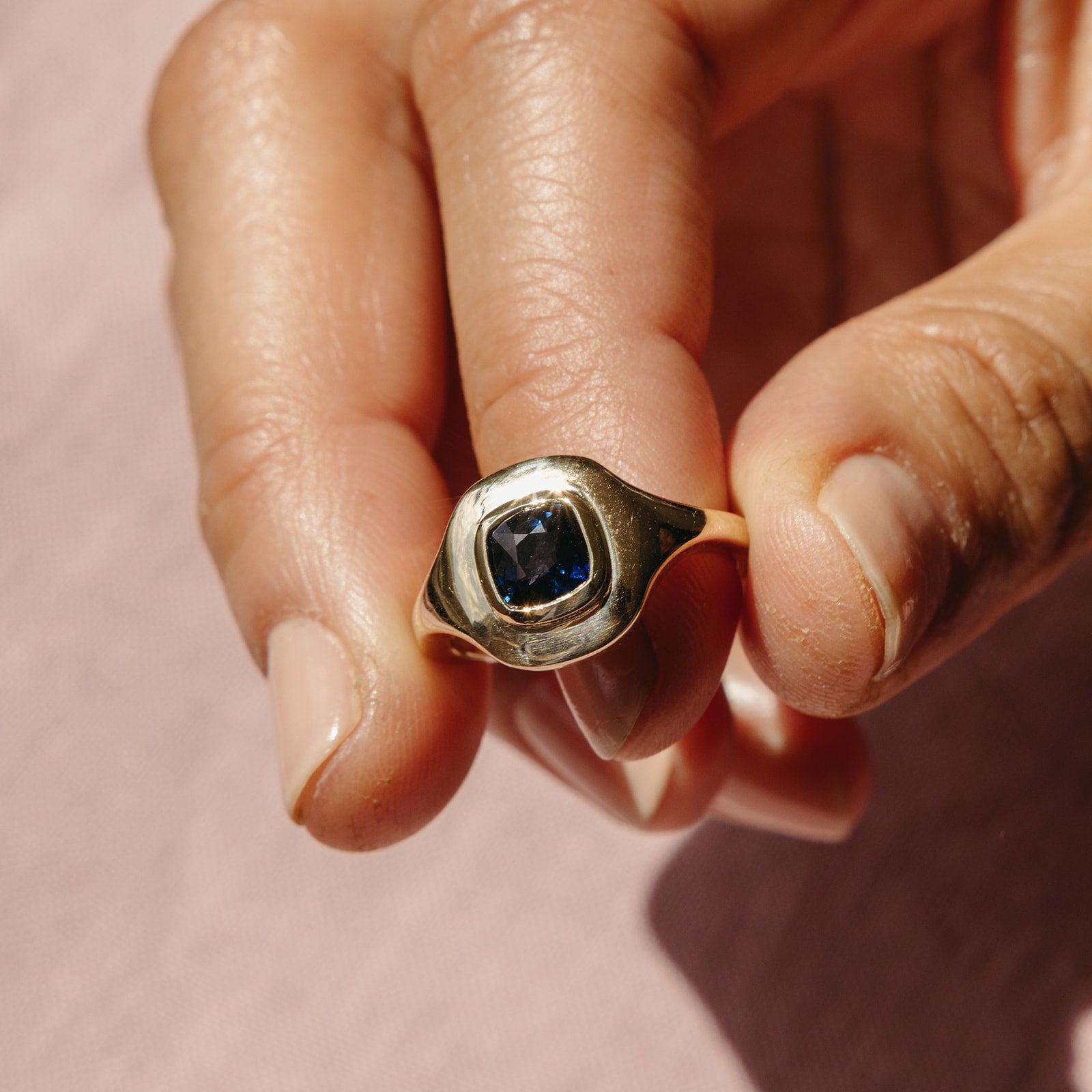 1.16 Sapphire Ripple Ring