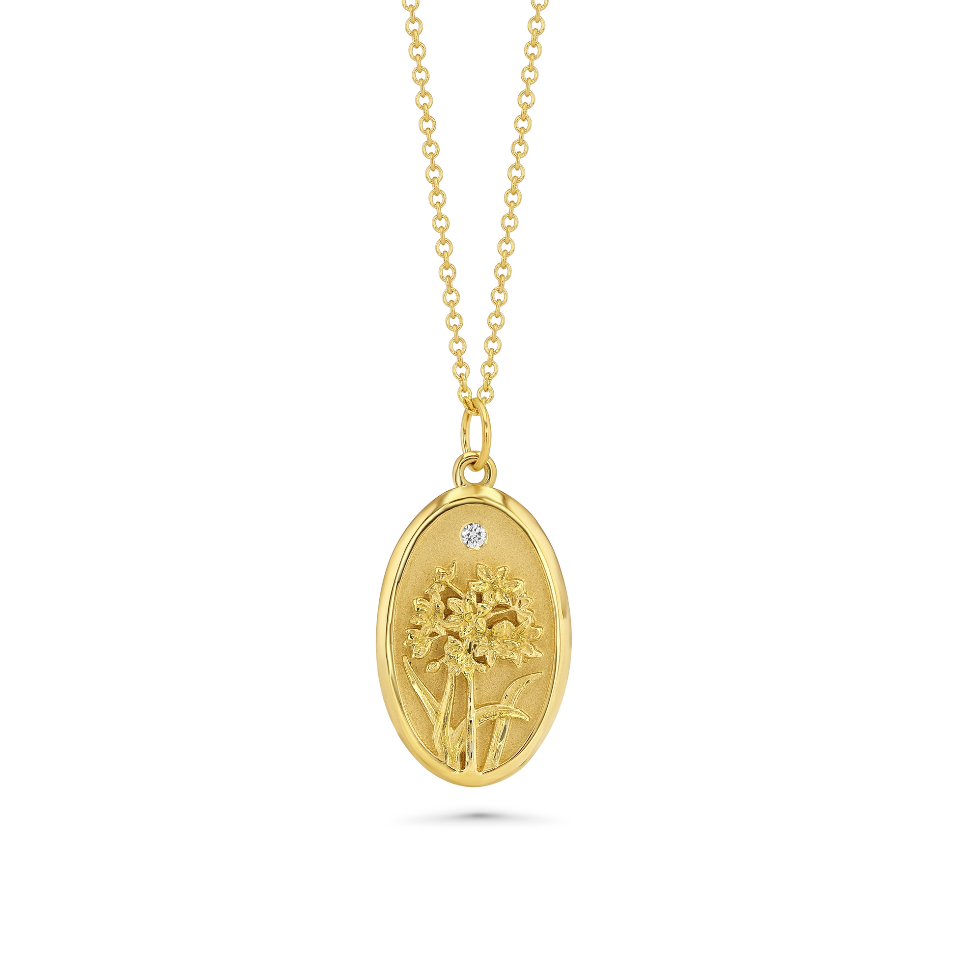 DECEMBER BIRTH FLOWER CHARM